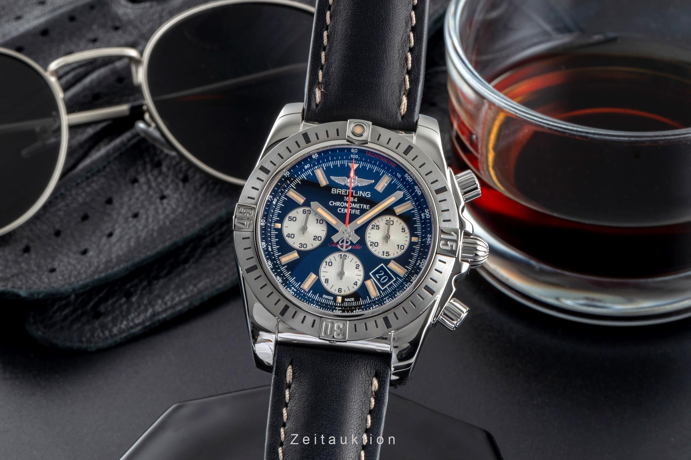 Breitling Chronomat chronographe acier automatique montre pour hommes AB01154G/BD13  [2506028]