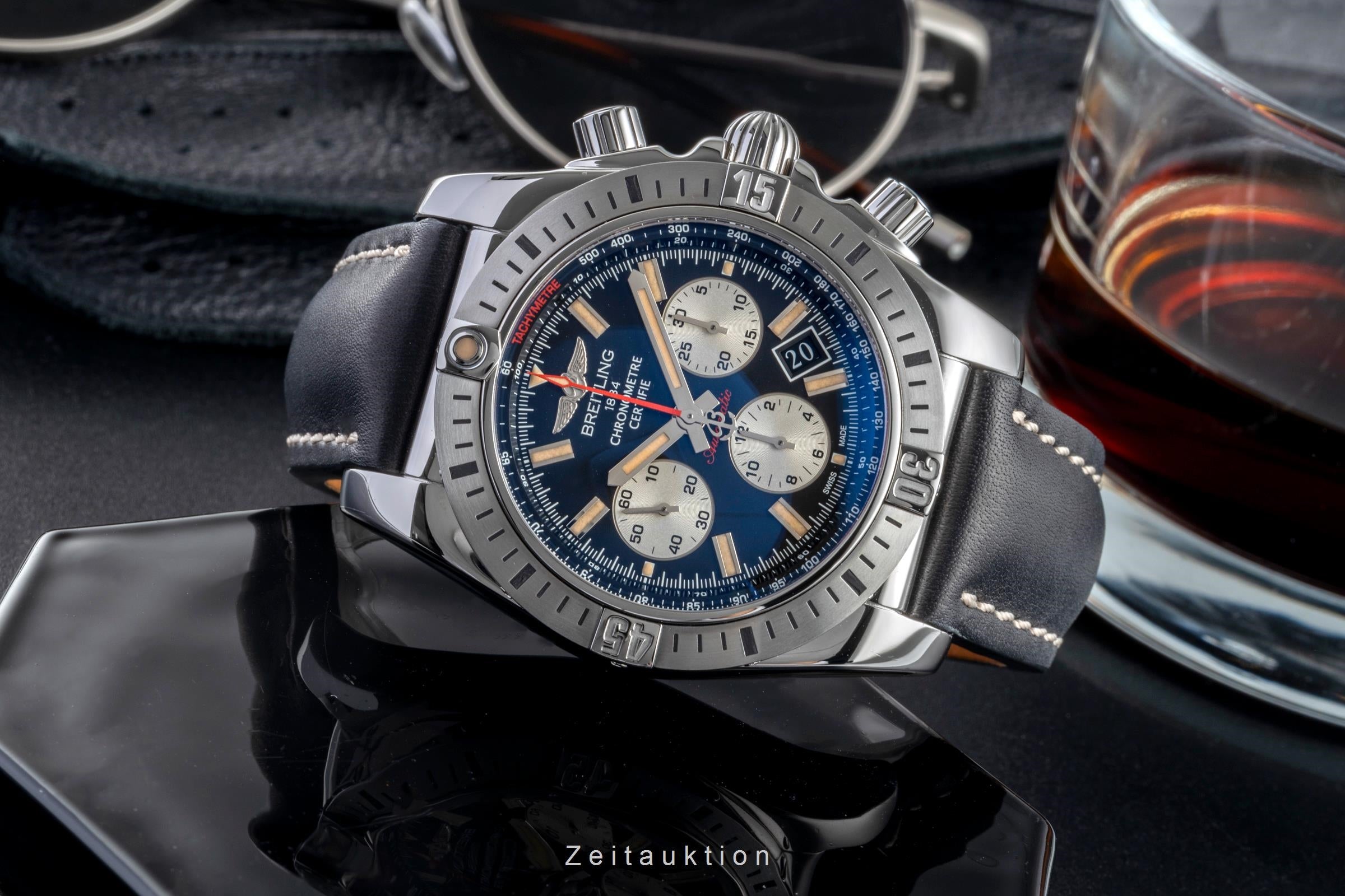 Breitling Chronomat chronographe acier automatique montre pour hommes AB01154G/BD13  [2506028]