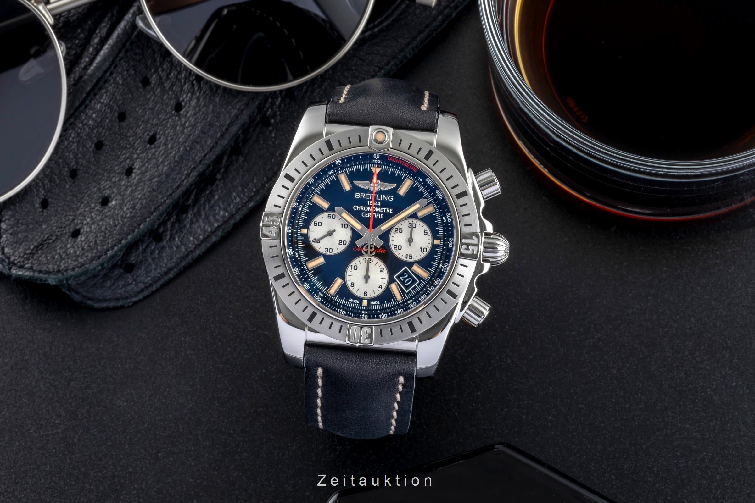 Breitling Chronomat chronographe acier automatique montre pour hommes AB01154G/BD13  [2506028]