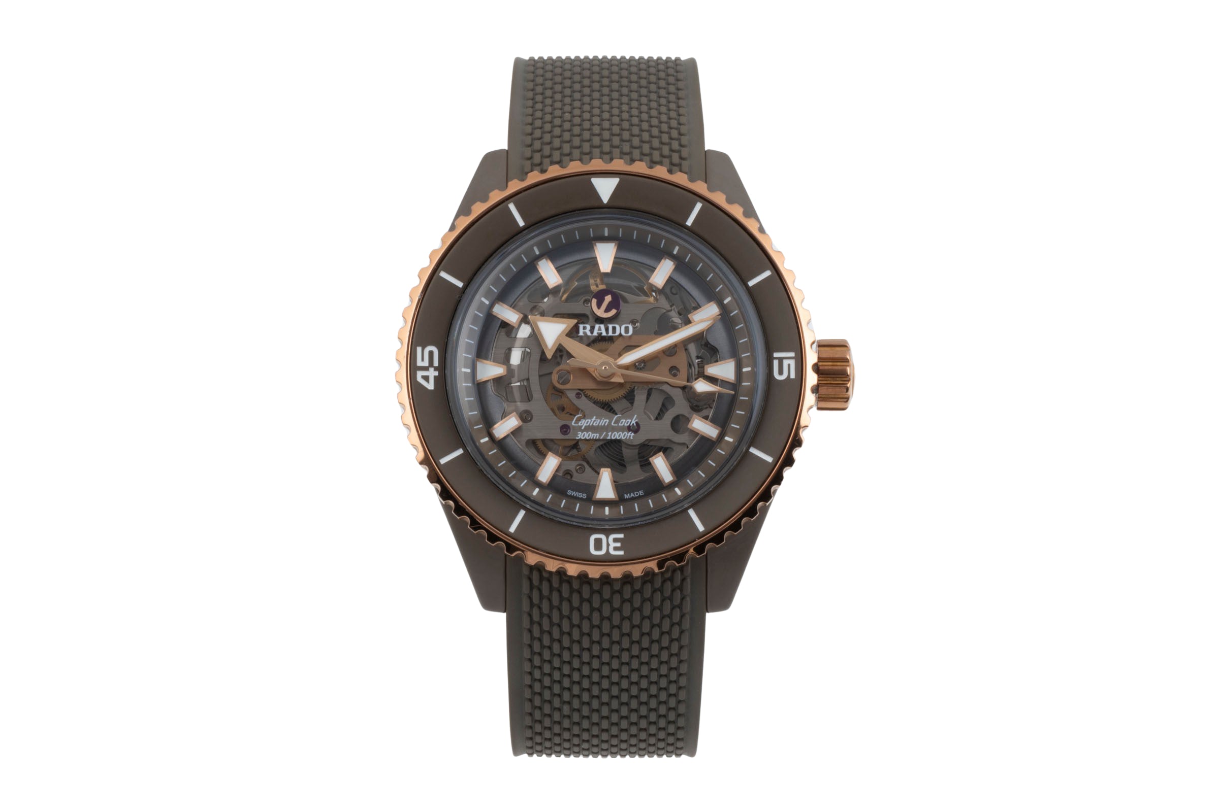 Rado Captain Cook ceramic / titanium automatic Kal. R808 Ref