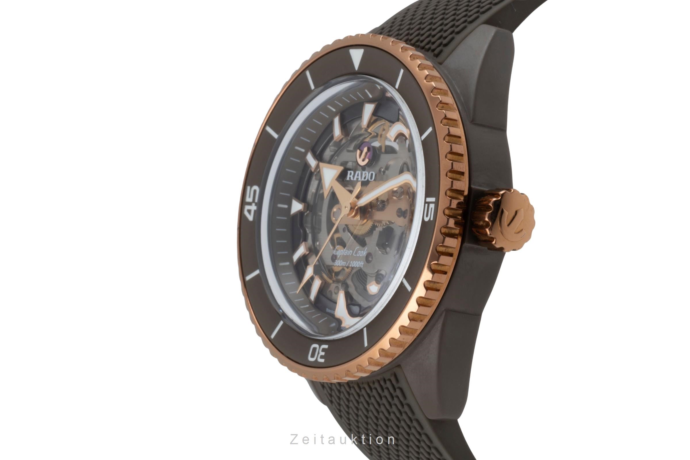 Rado Captain Cook ceramic / titanium automatic Kal. R808 Ref