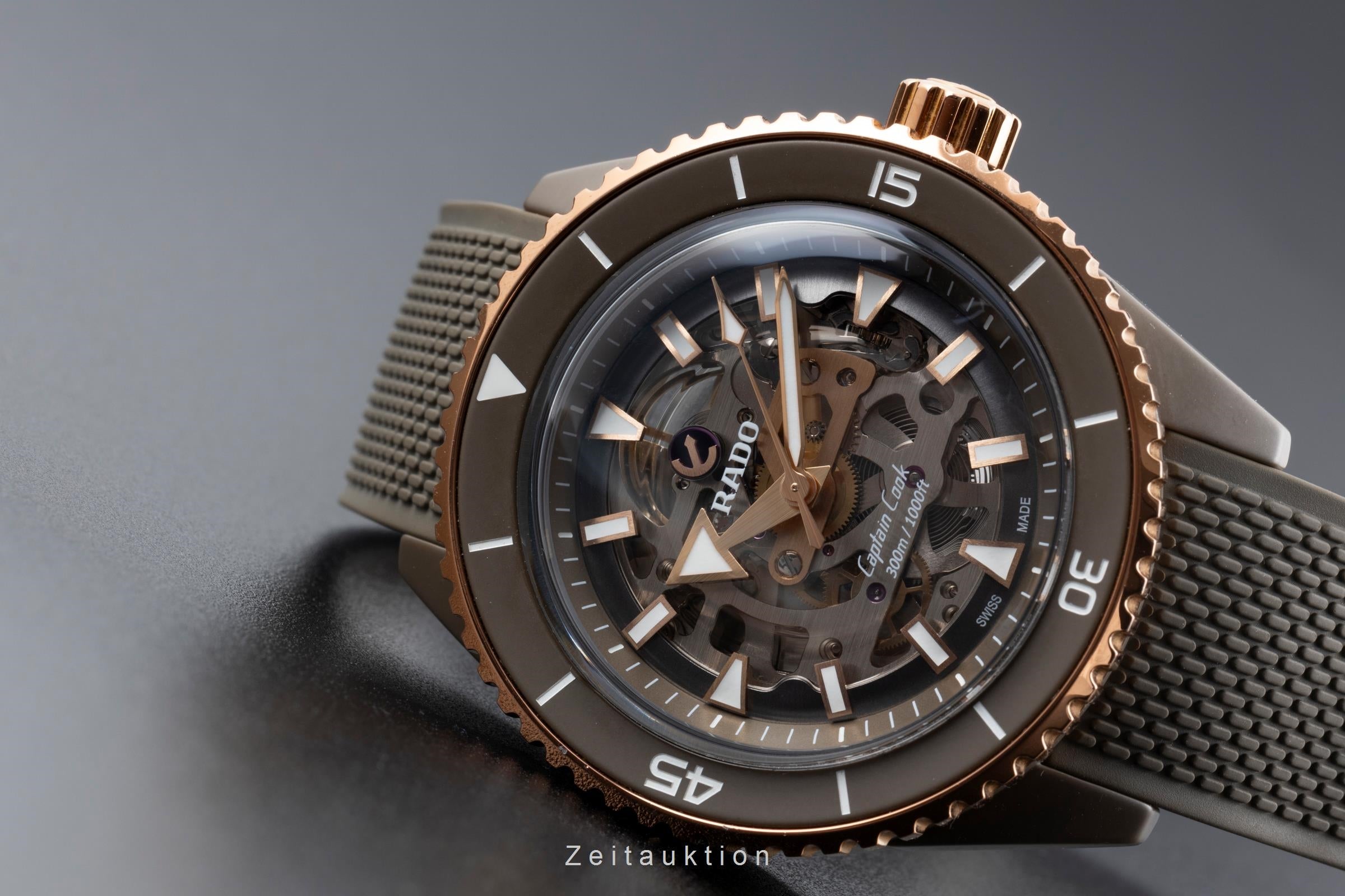 Rado Captain Cook ceramic / titanium automatic Kal. R808 Ref