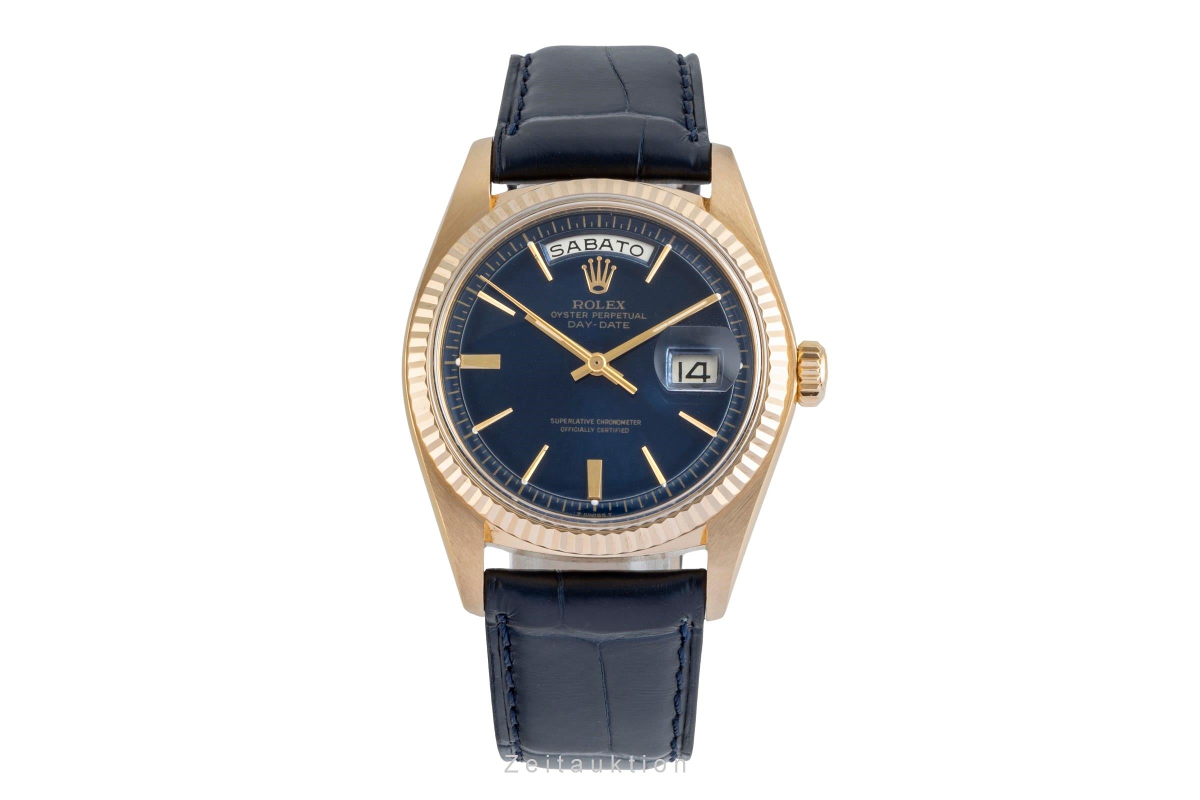 Rolex Day-Date oro de 18 quilates automático reloj para caballeros 1803 Vintage  [2506030]