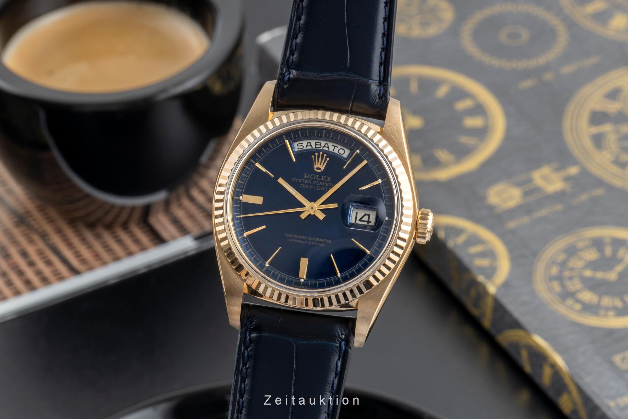 Rolex Day-Date oro de 18 quilates automático reloj para caballeros 1803 Vintage  [2506030]