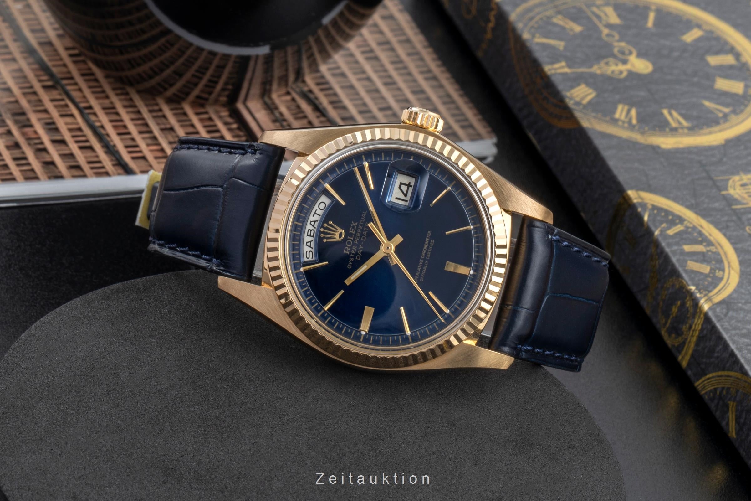 Rolex Day-Date oro de 18 quilates automático reloj para caballeros 1803 Vintage  [2506030]