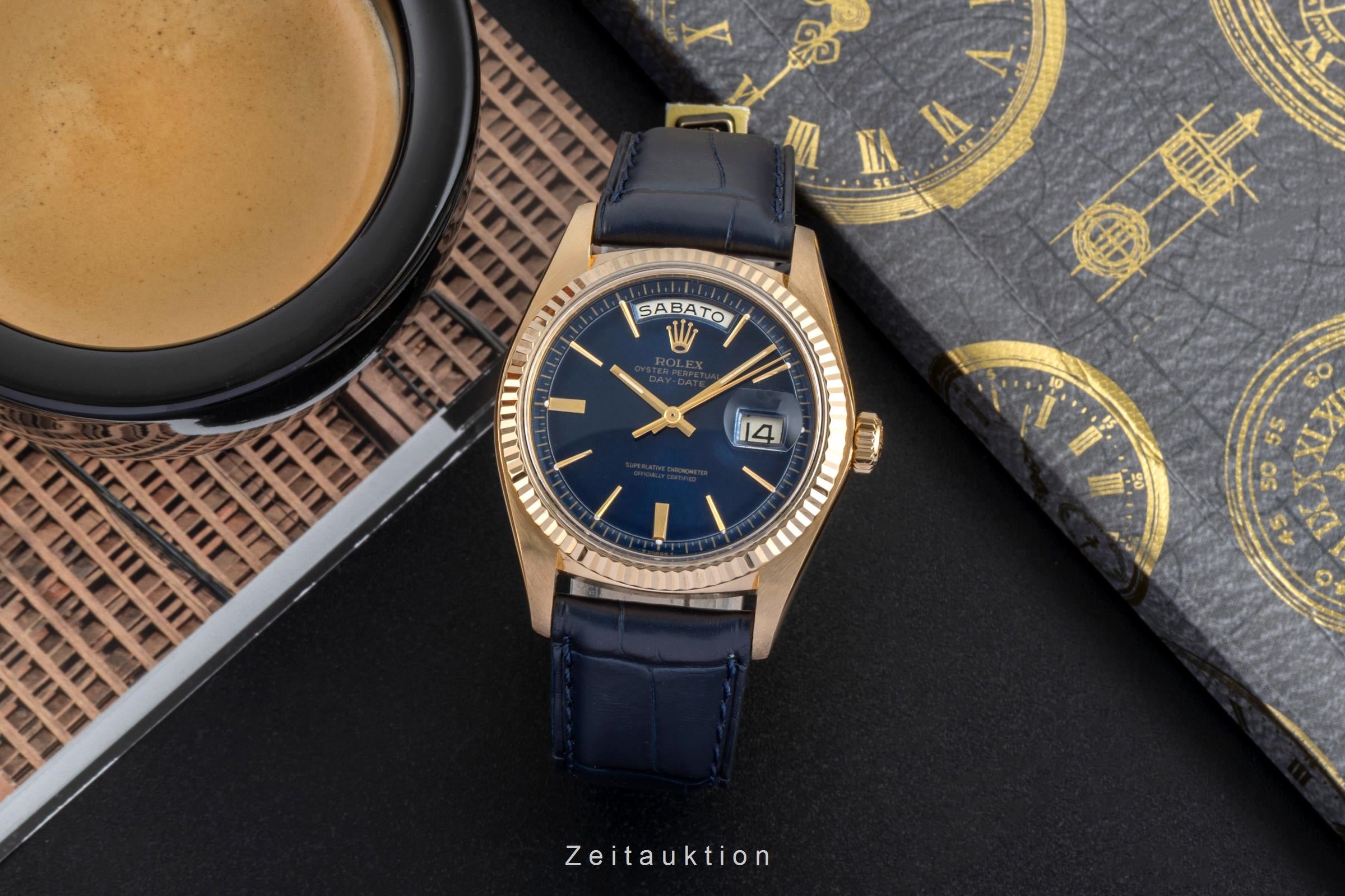 Rolex Day-Date oro de 18 quilates automático reloj para caballeros 1803 Vintage  [2506030]