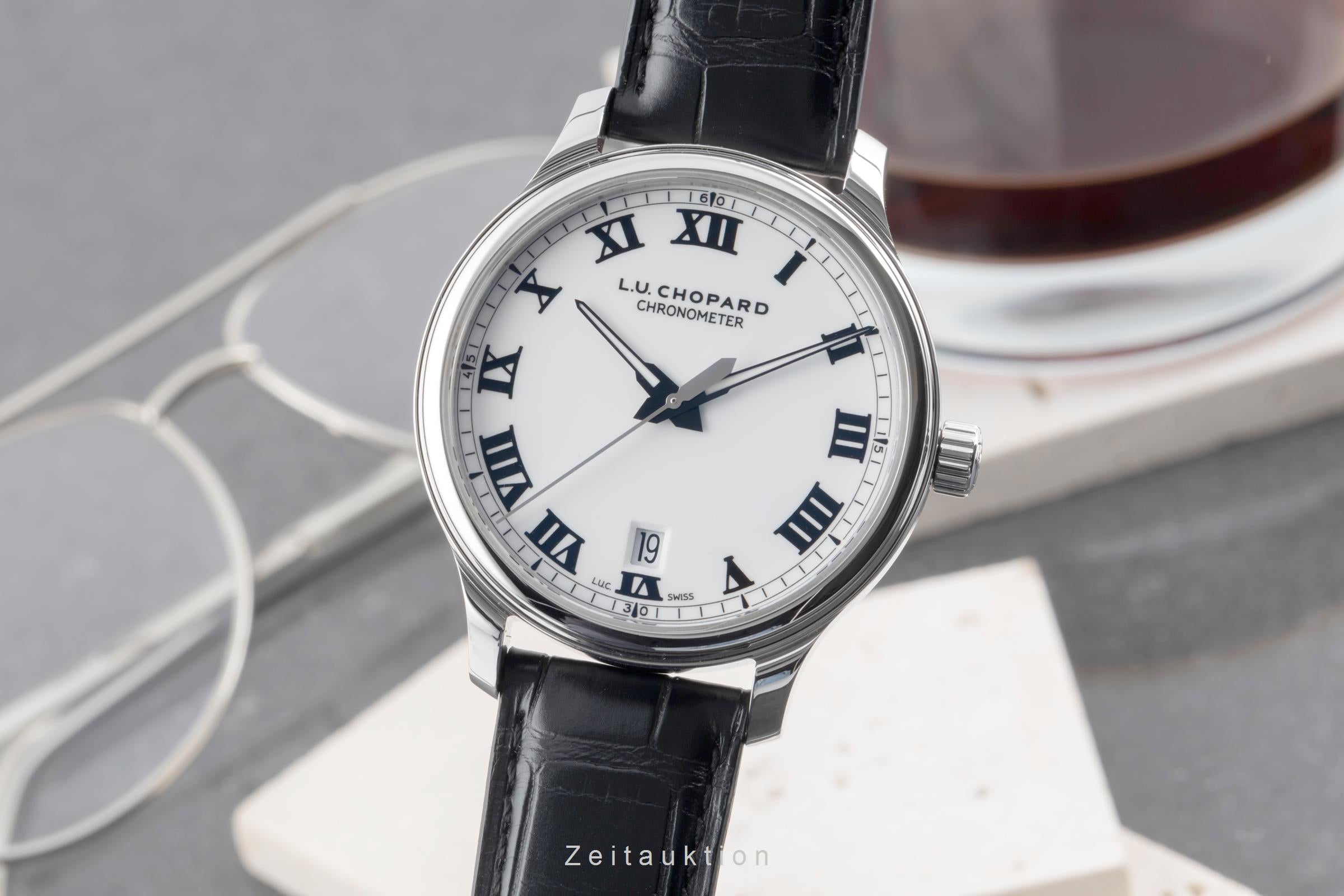 Chopard L.U.C. steel automatic Kal. L.U.C 1. 010 Ref. 138544-3001
