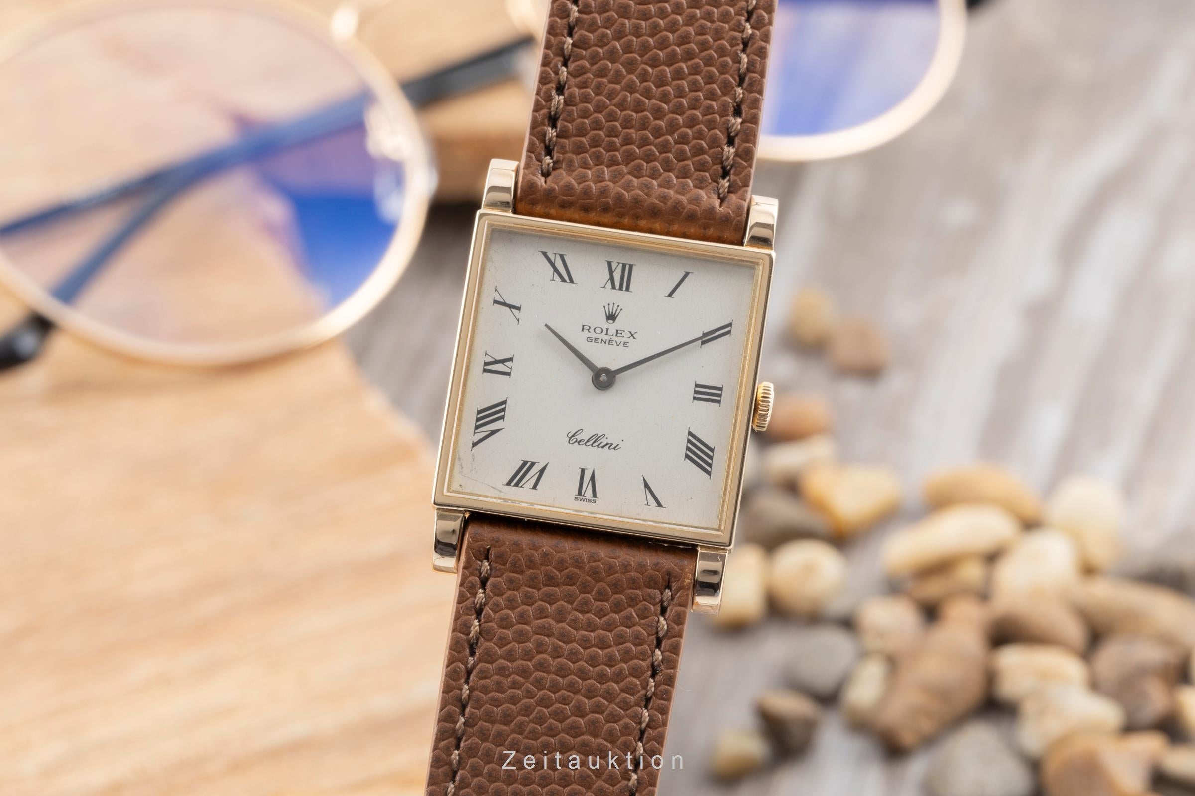 Rolex Cellini 18k Gold Handaufzug DamenuhrRef. 3996 vintage [2506032]