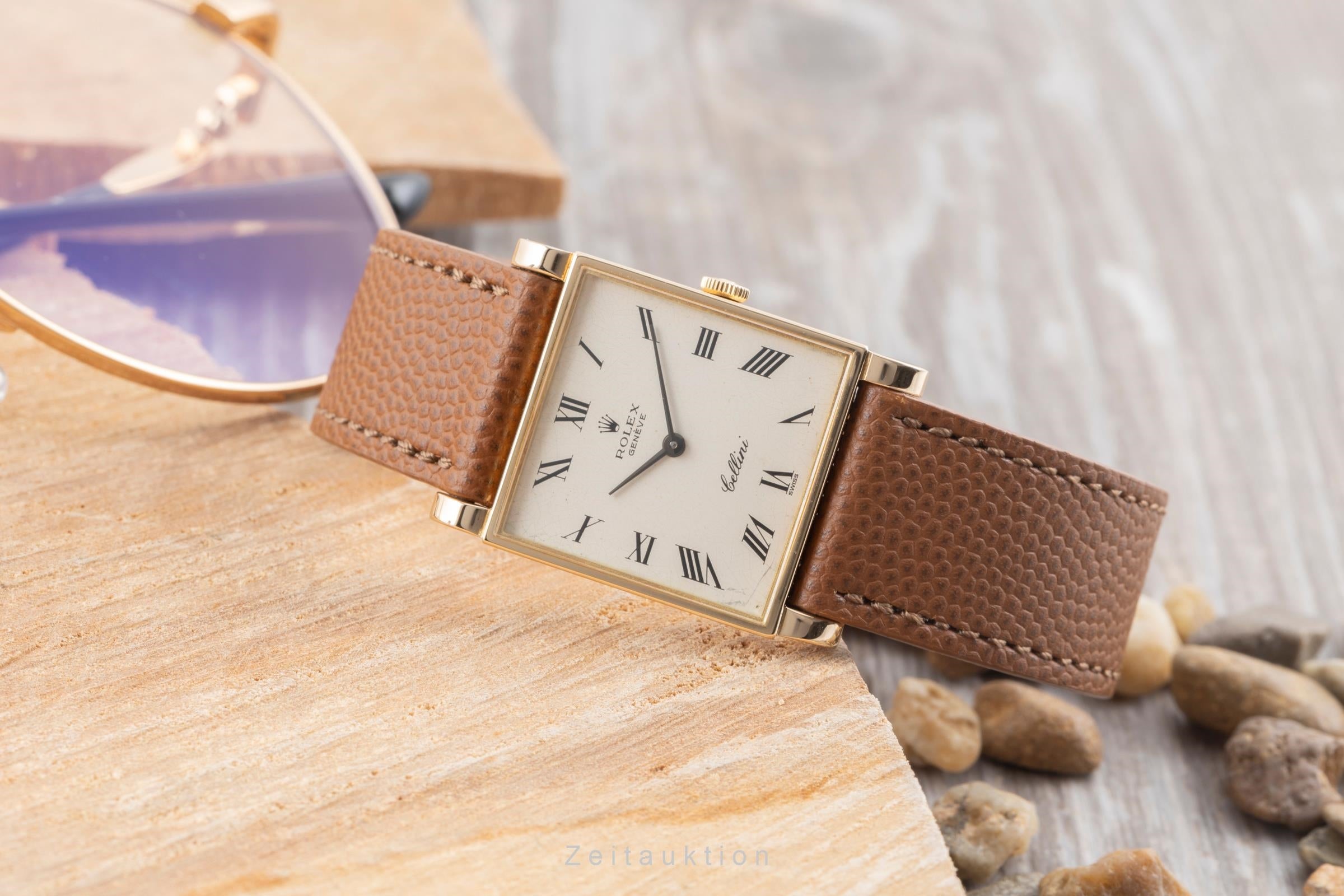 Rolex Cellini 18 ct gold manual winding women's watch 3996 Vintage  [2506032]