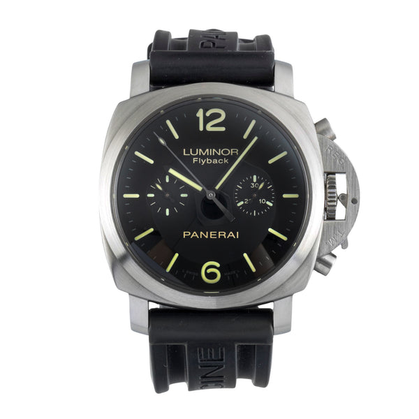 Panerai Luminor Chronograph Stahl Automatik Herrenuhr Ref. PAM00361  [2506033]