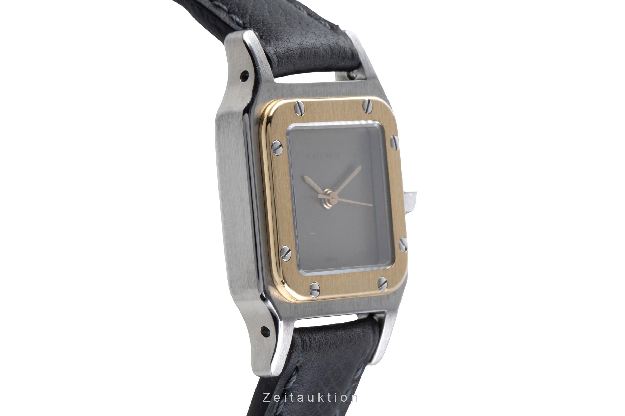 Cartier Santos Lady Stahl / Gold Automatik Damenuhr Ref. 0902 [2506034]