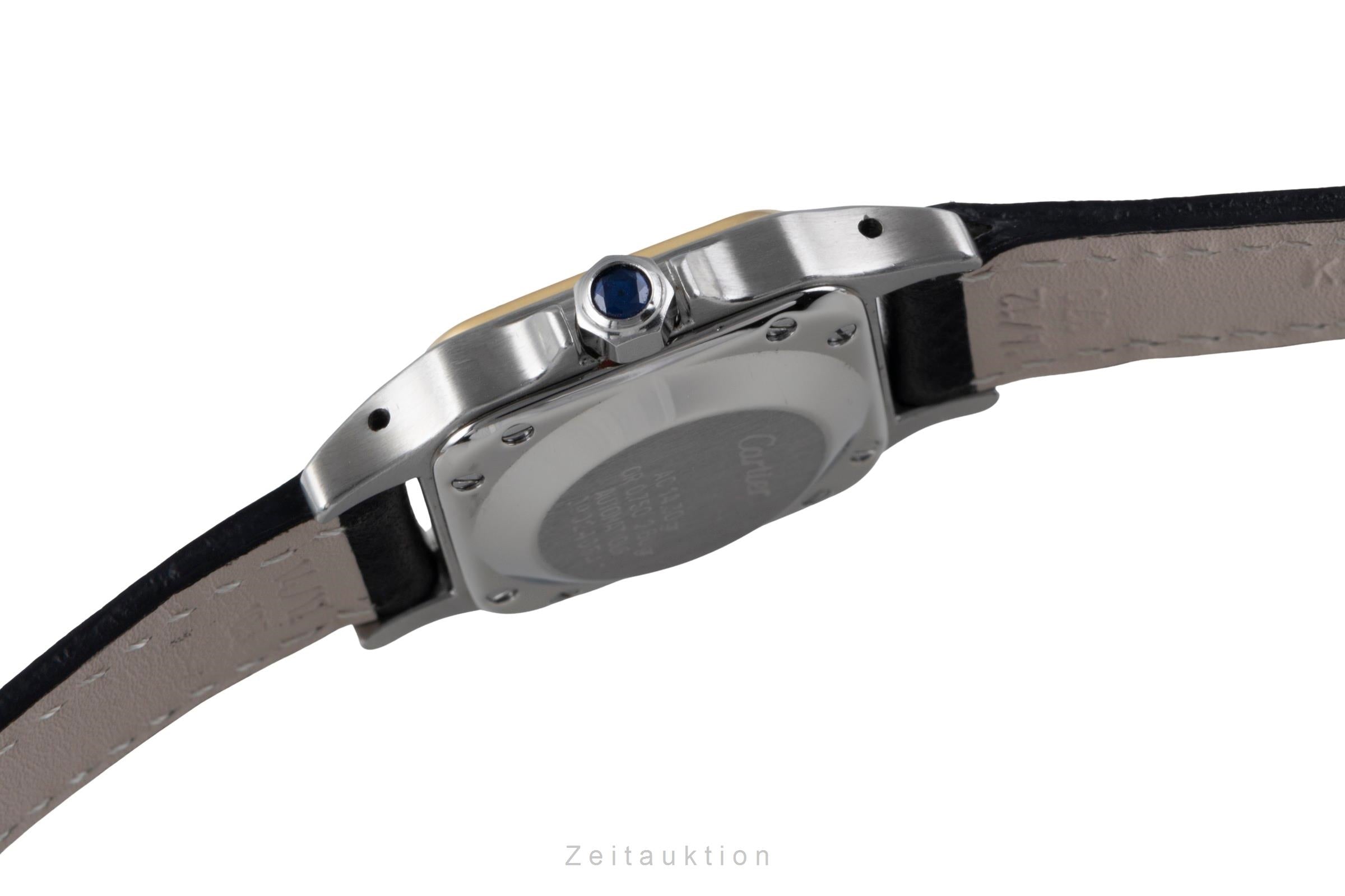 Cartier Santos Lady Stahl / Gold Automatik Damenuhr Ref. 0902 [2506034]