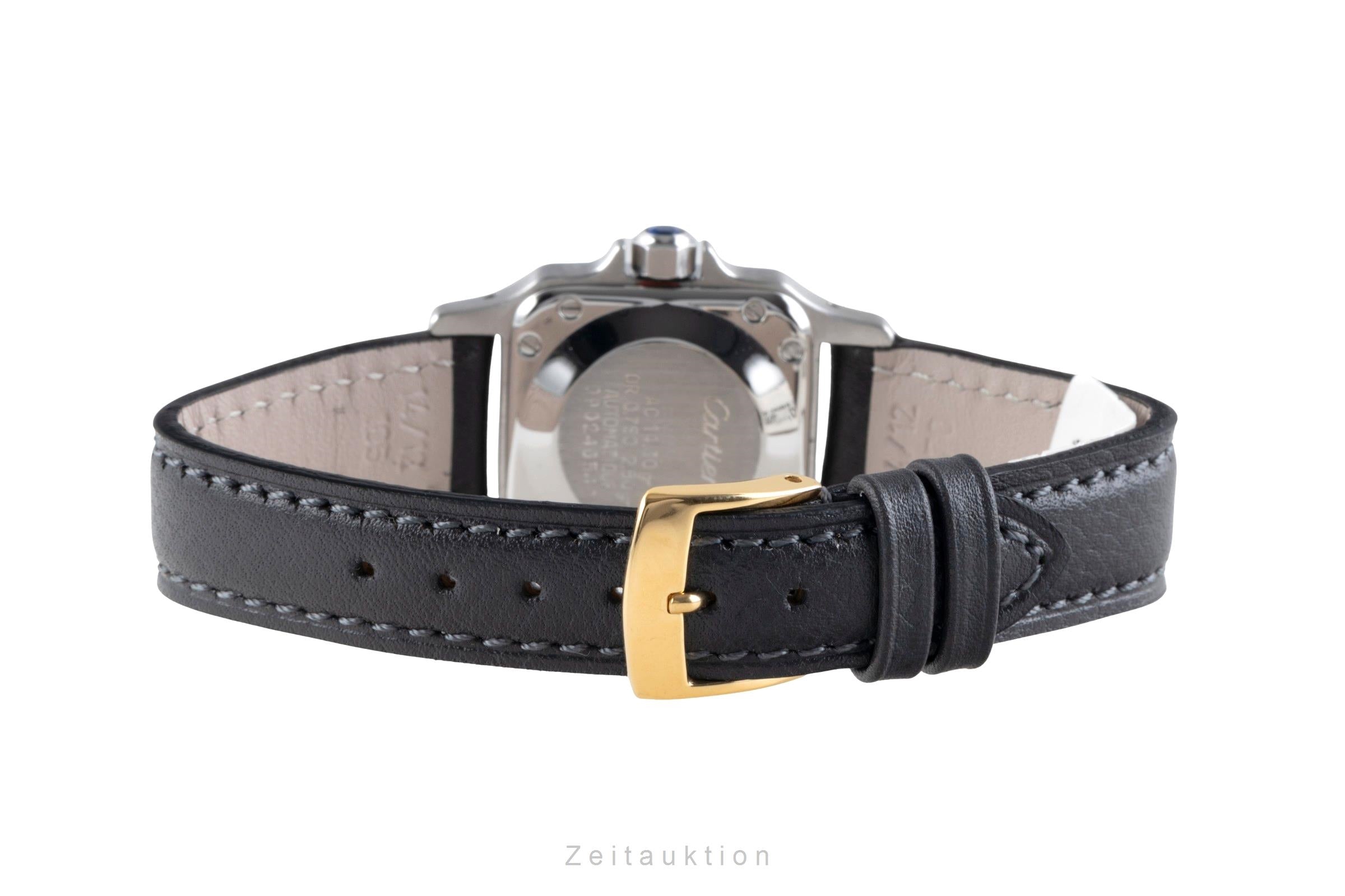 Cartier Santos Lady Stahl / Gold Automatik Damenuhr Ref. 0902 [2506034]