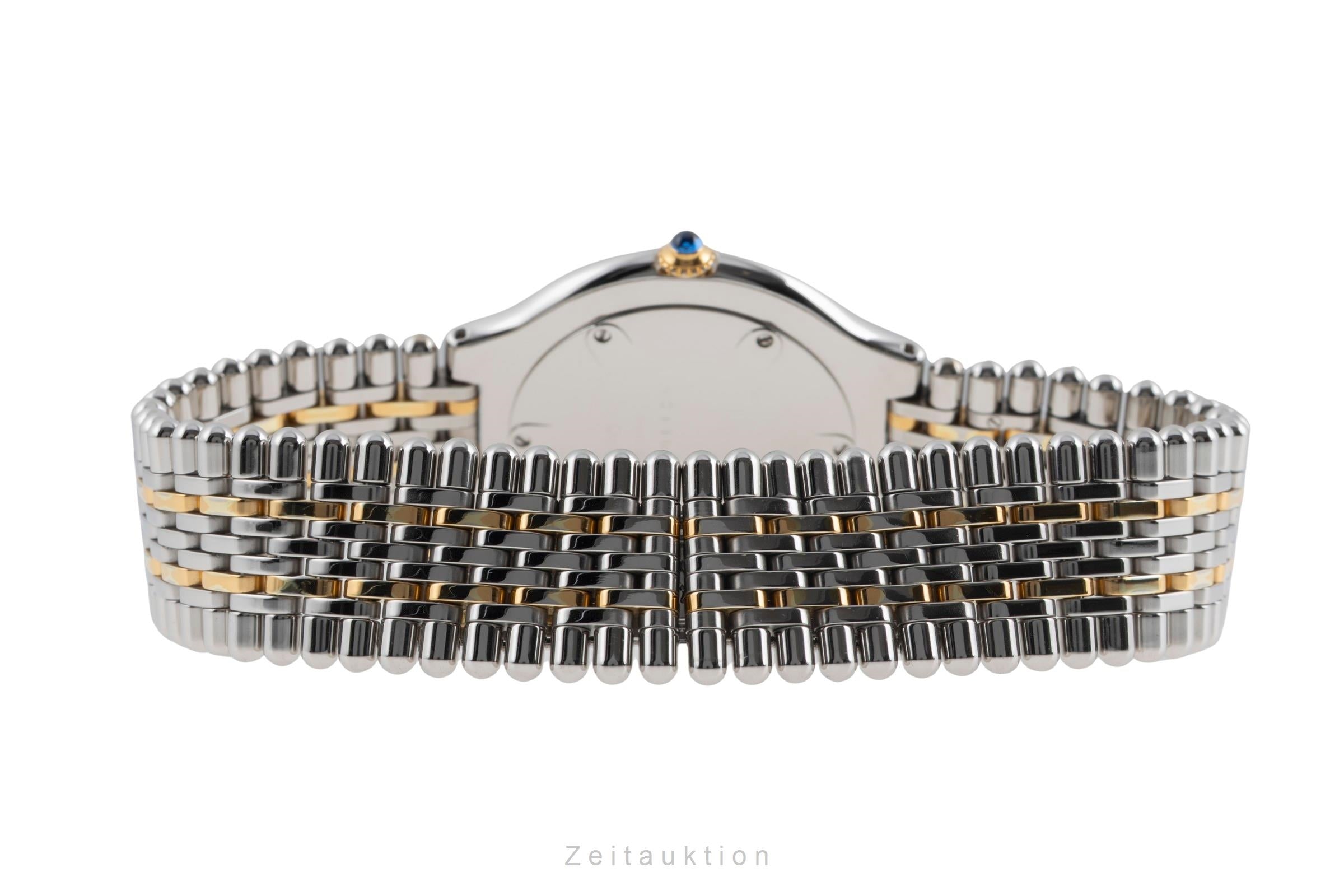 Cartier Ligne 21 acero / banado en oro cuarzo reloj para caballeros W10052F4  [2506035]