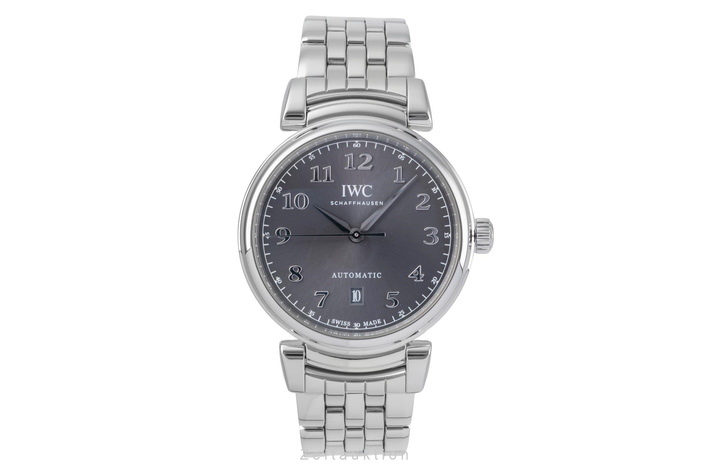 IWC Da Vinci acier automatique montre pour hommes IW356602 LP: 6300EUR  [2506037]