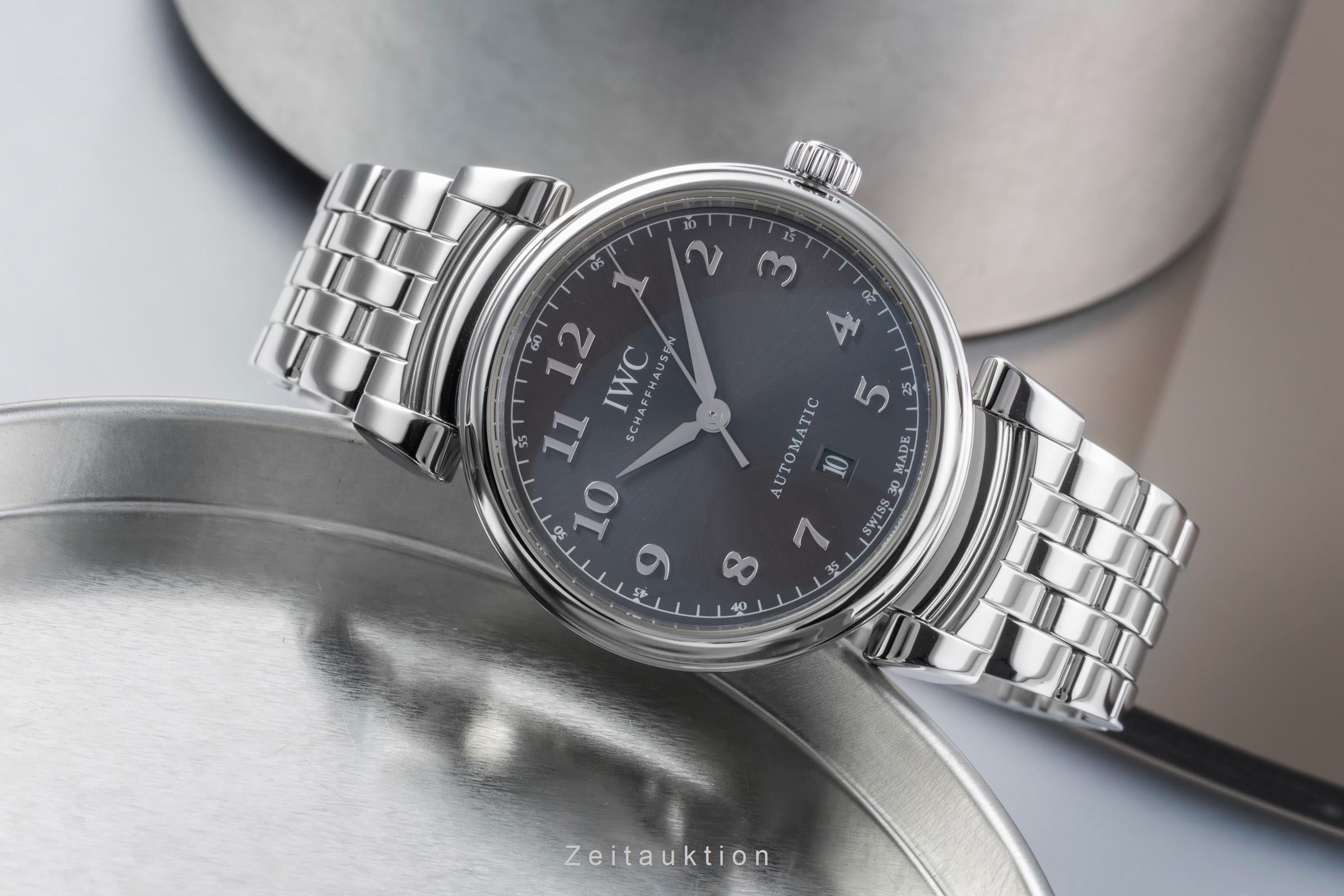 IWC Da Vinci acier automatique montre pour hommes IW356602 LP: 6300EUR  [2506037]