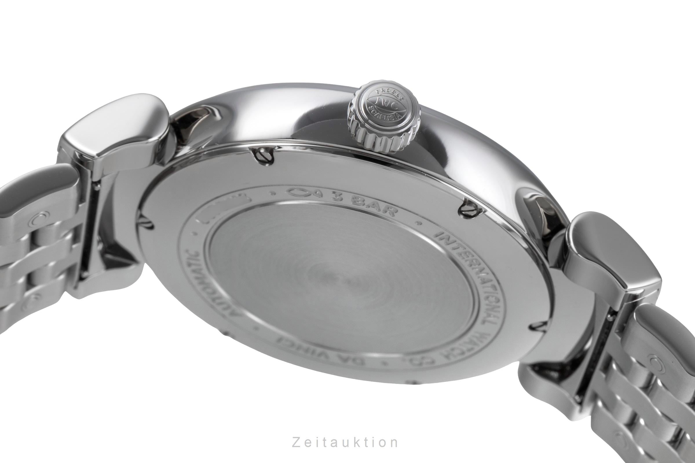 IWC Da Vinci acier automatique montre pour hommes IW356602 LP: 6300EUR  [2506037]