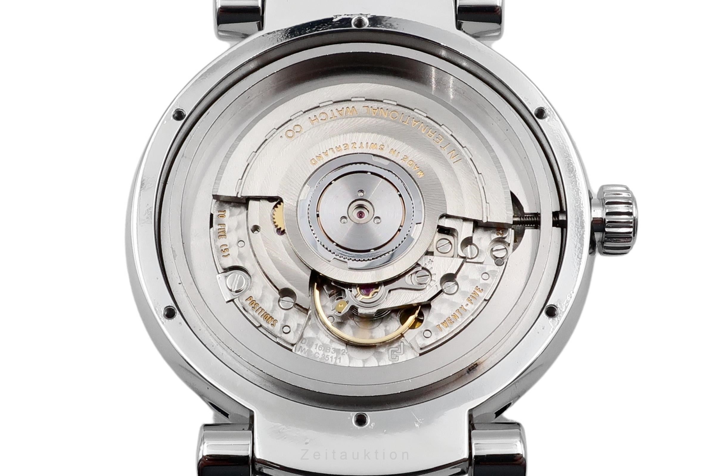 IWC Da Vinci acier automatique montre pour hommes IW356602 LP: 6300EUR  [2506037]