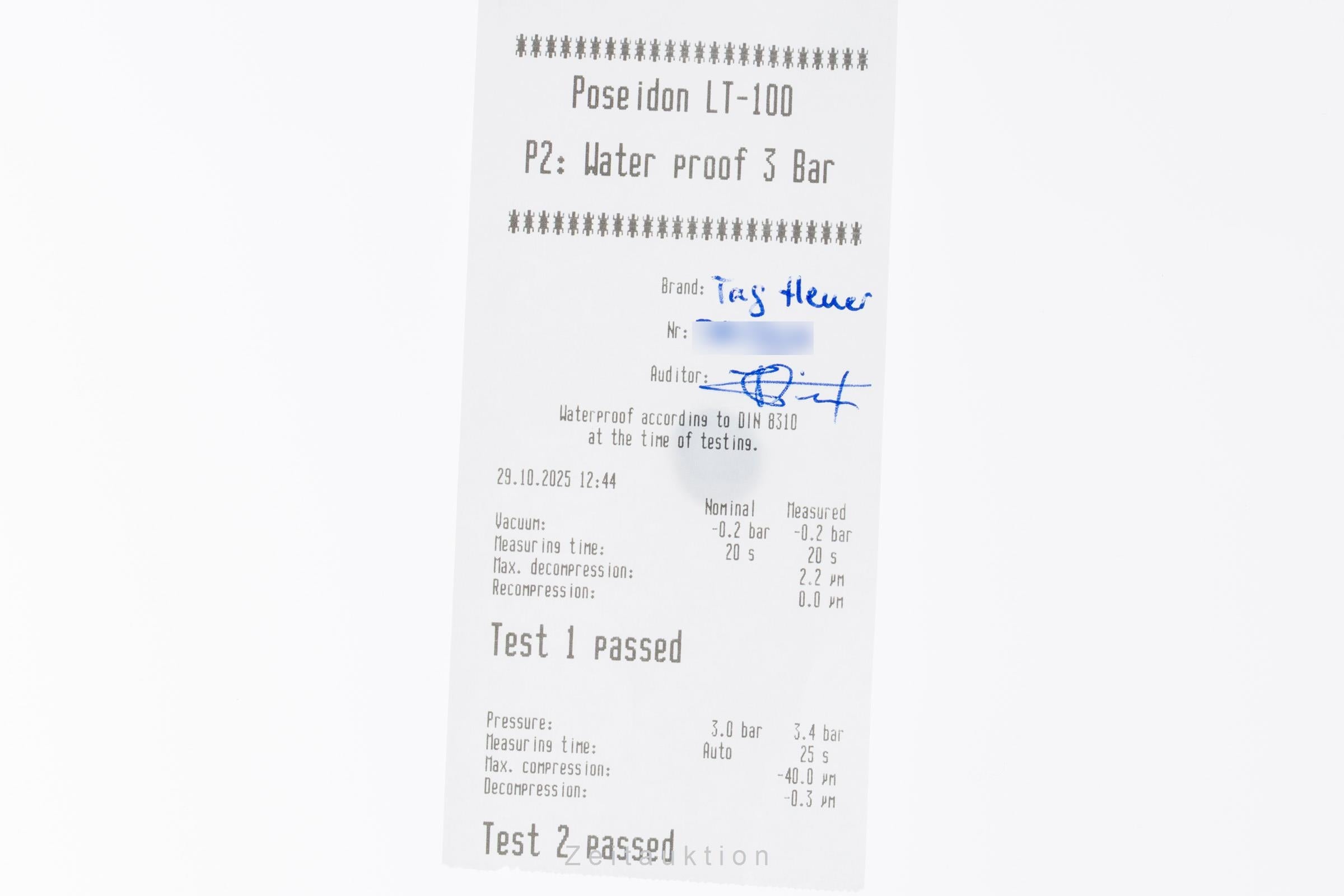 Tag Heuer Monza acier automatique montre pour hommes WR2110  [2506038]