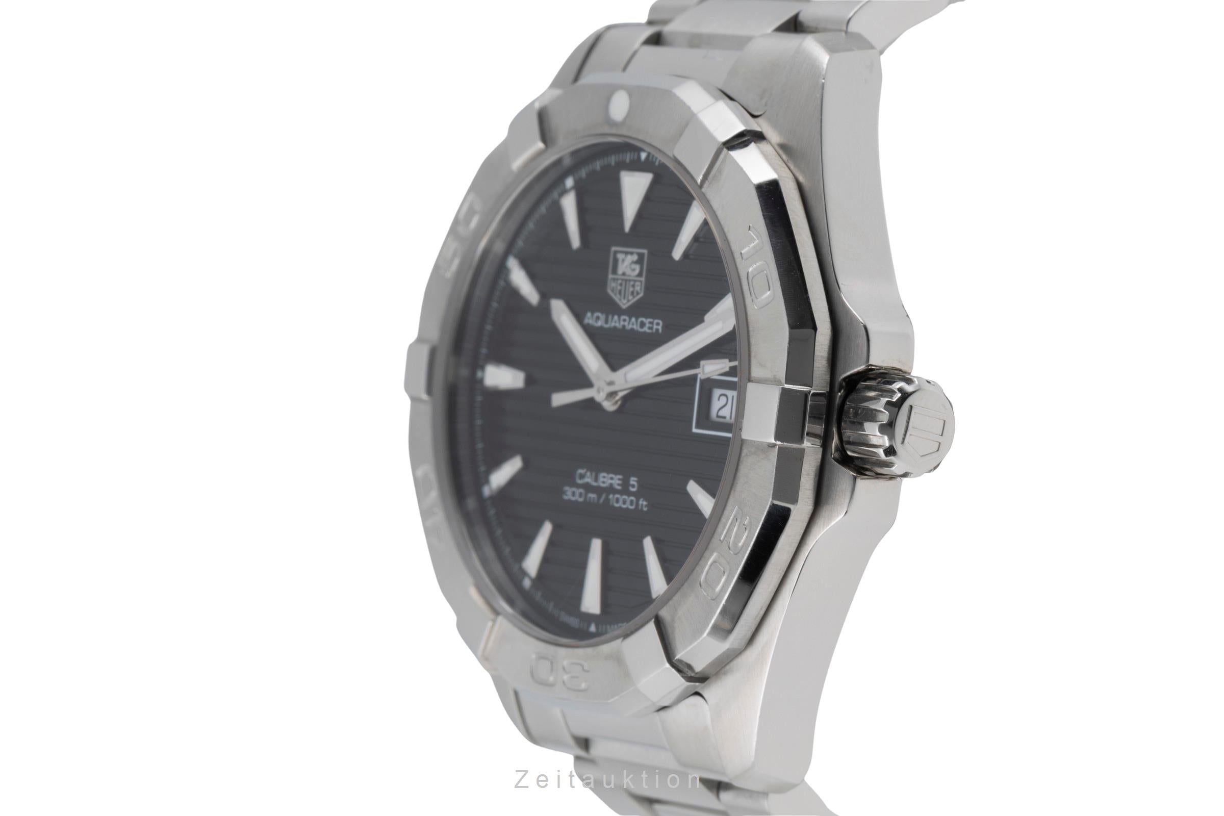 Tag Heuer Aquaracer acier automatique montre pour hommes WAY2110 LP: 7300EUR  [2506041]