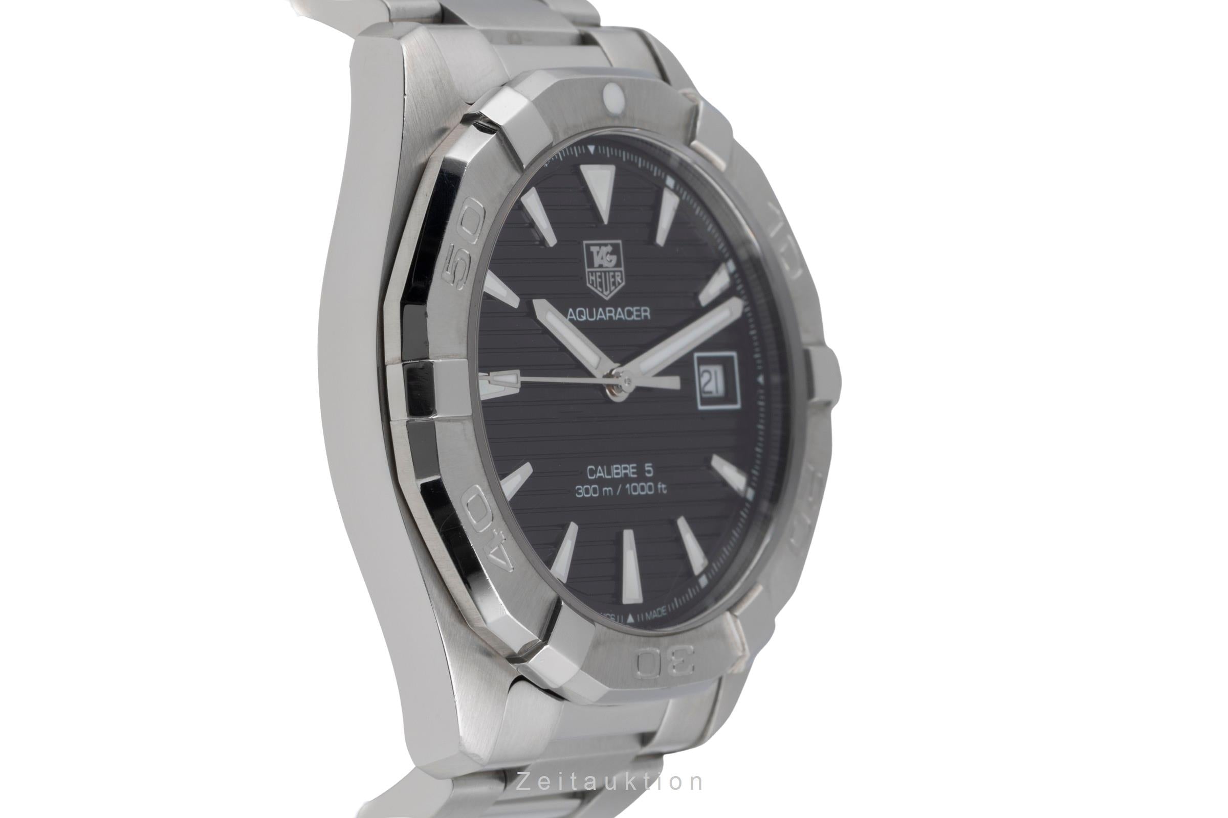 Tag Heuer Aquaracer acier automatique montre pour hommes WAY2110 LP: 7300EUR  [2506041]