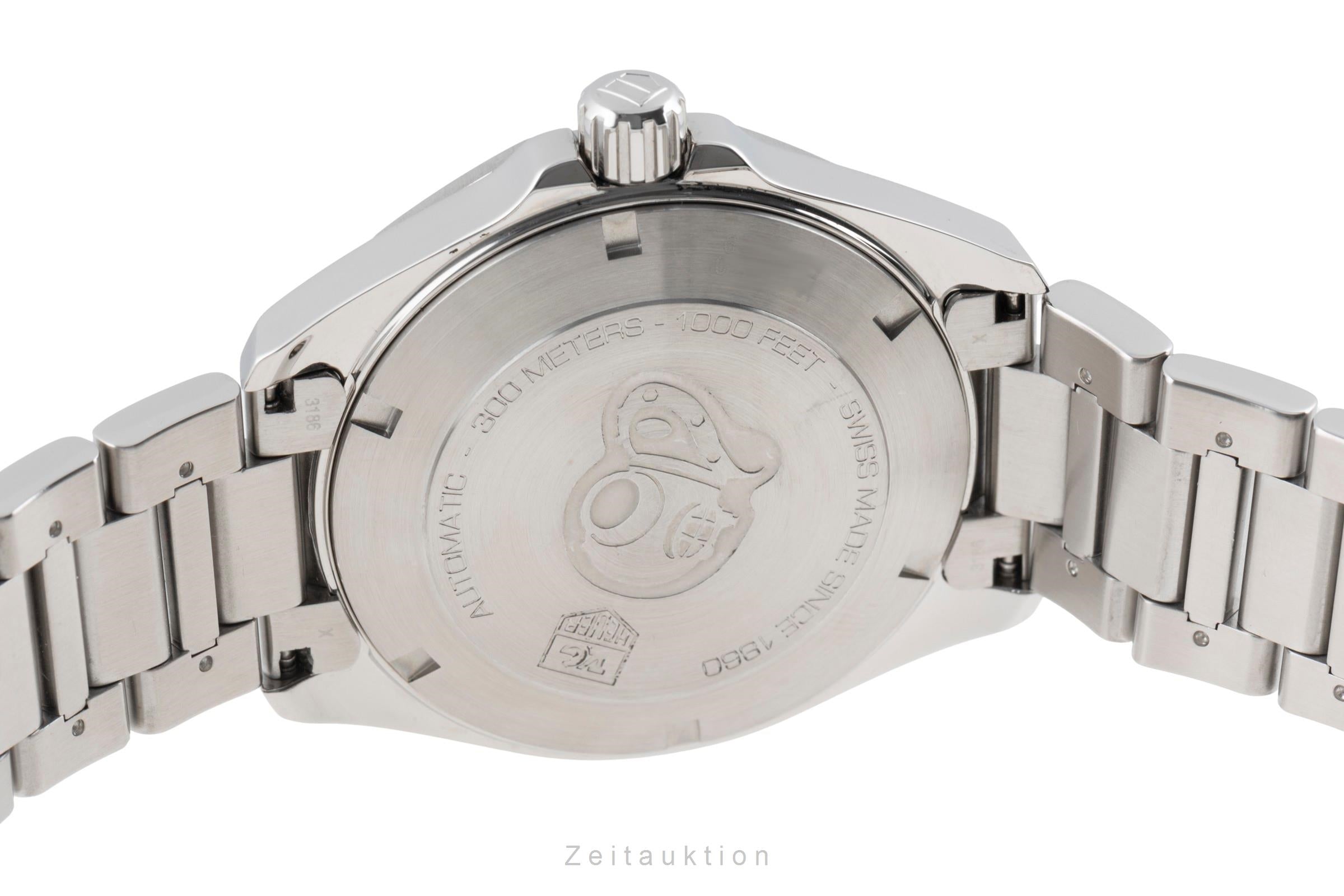 Tag Heuer Aquaracer acier automatique montre pour hommes WAY2110 LP: 7300EUR  [2506041]