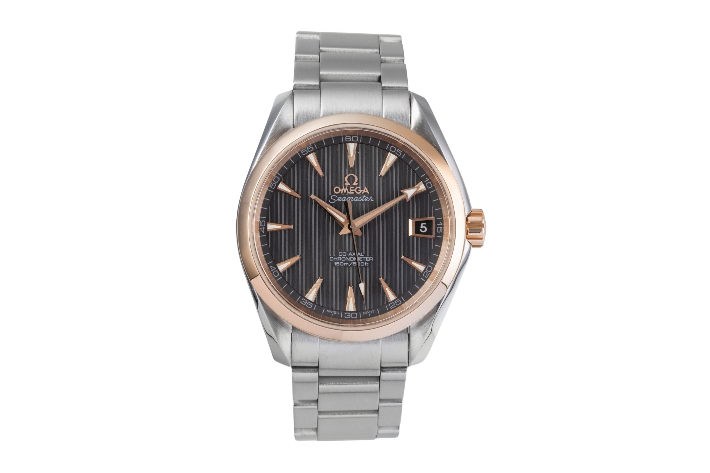 Omega Seamaster acier / or  automatique montre pour hommes 231.20.39.21.06.003  [2506042]