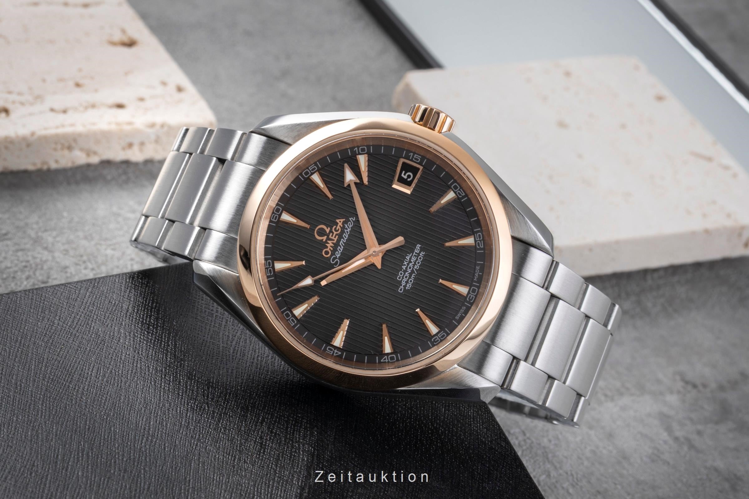 Omega Seamaster acier / or  automatique montre pour hommes 231.20.39.21.06.003  [2506042]