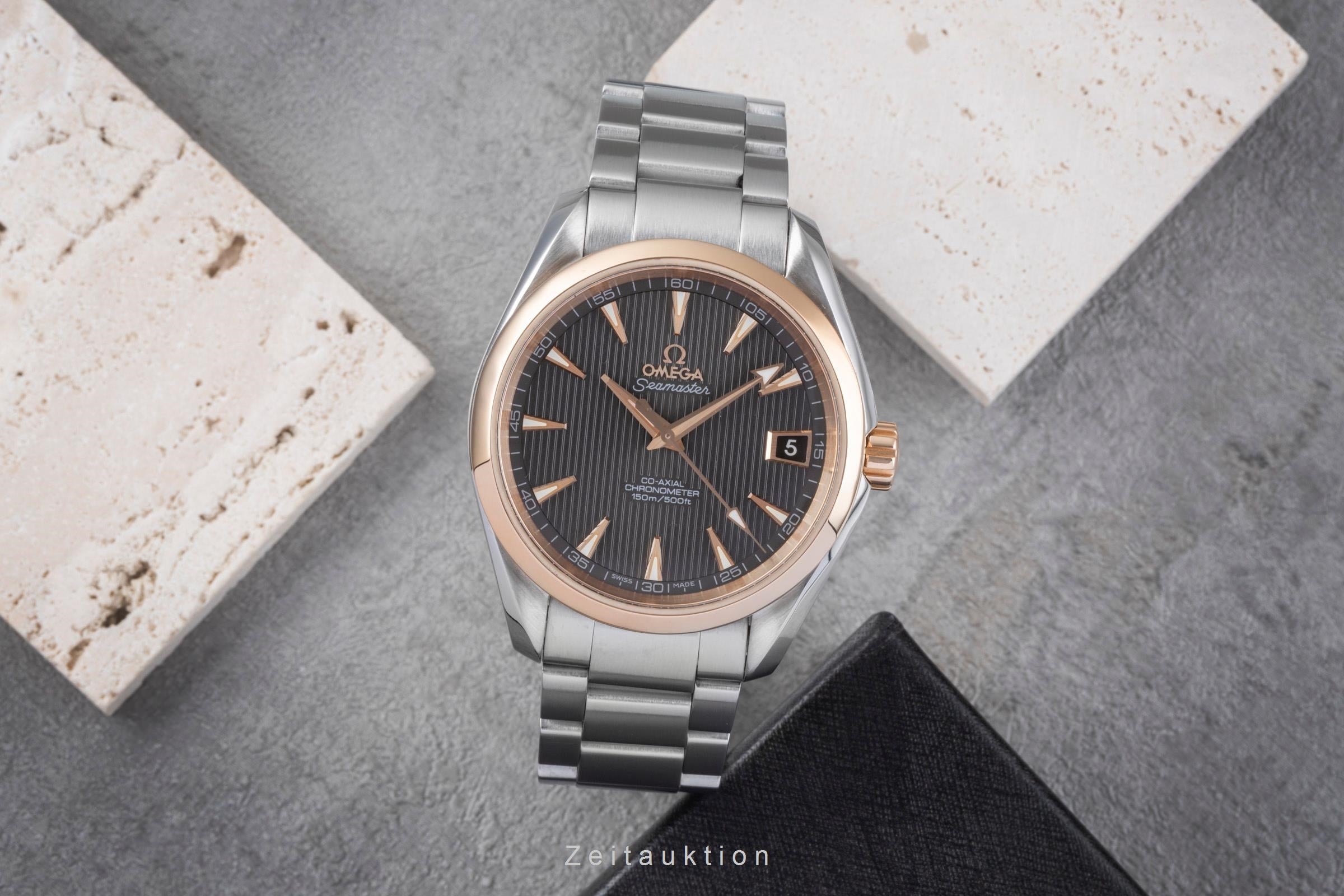 Omega Seamaster acier / or  automatique montre pour hommes 231.20.39.21.06.003  [2506042]