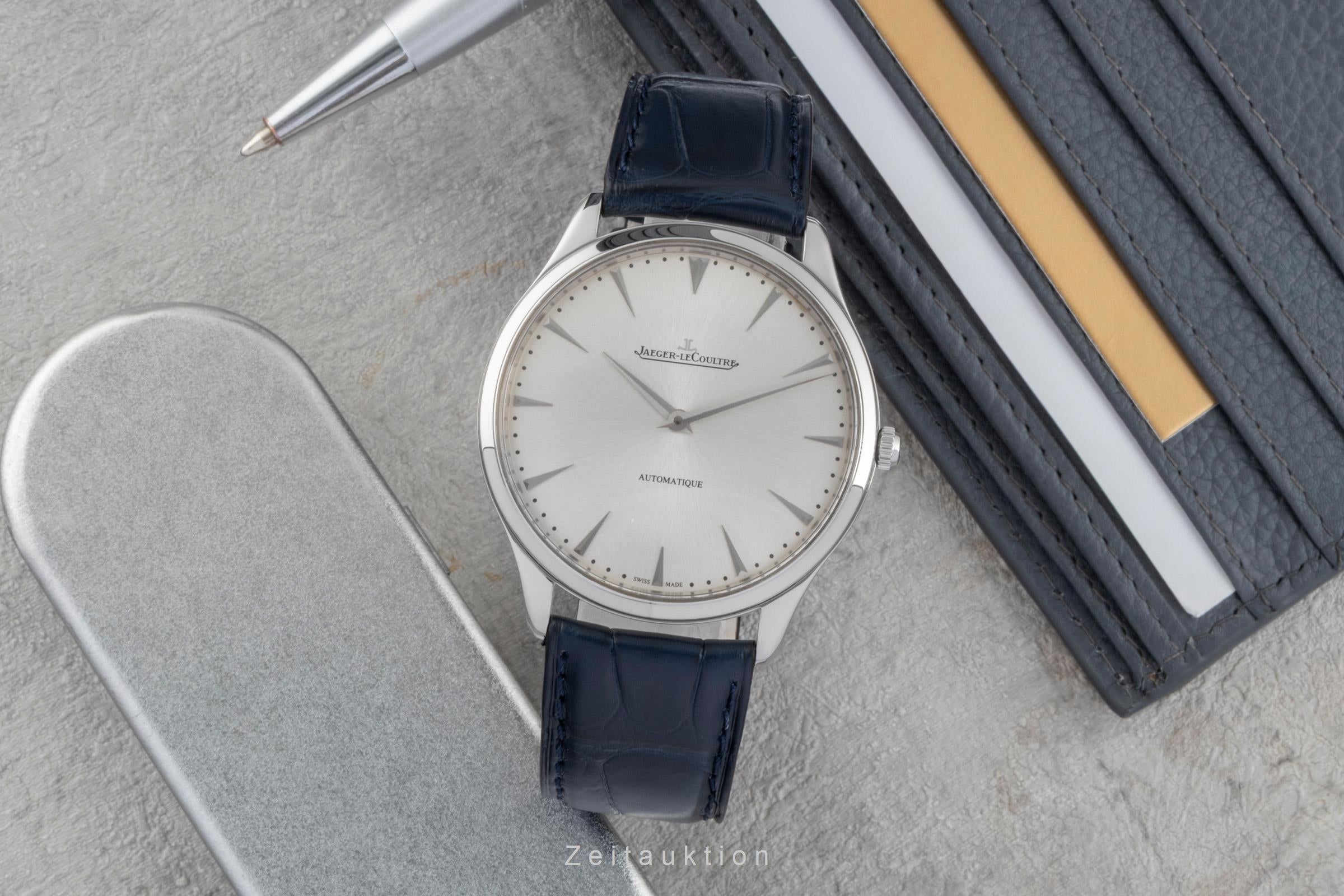 Jaeger LeCoultre Master Ultra Thin acero automático reloj para caballeros Q1338421 , 170.8.37  [2506043]