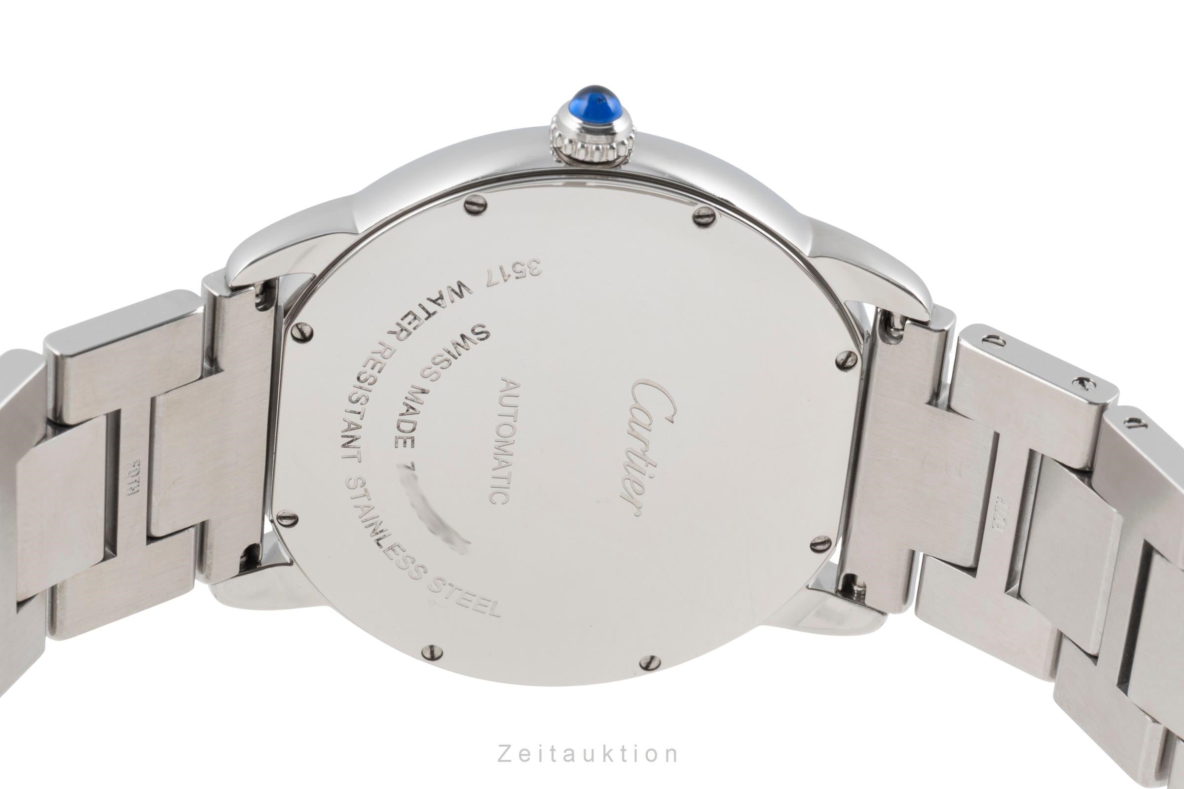 Cartier Ronde Solo acciaio automatismo orologio da uomo W6701011  [2506044]