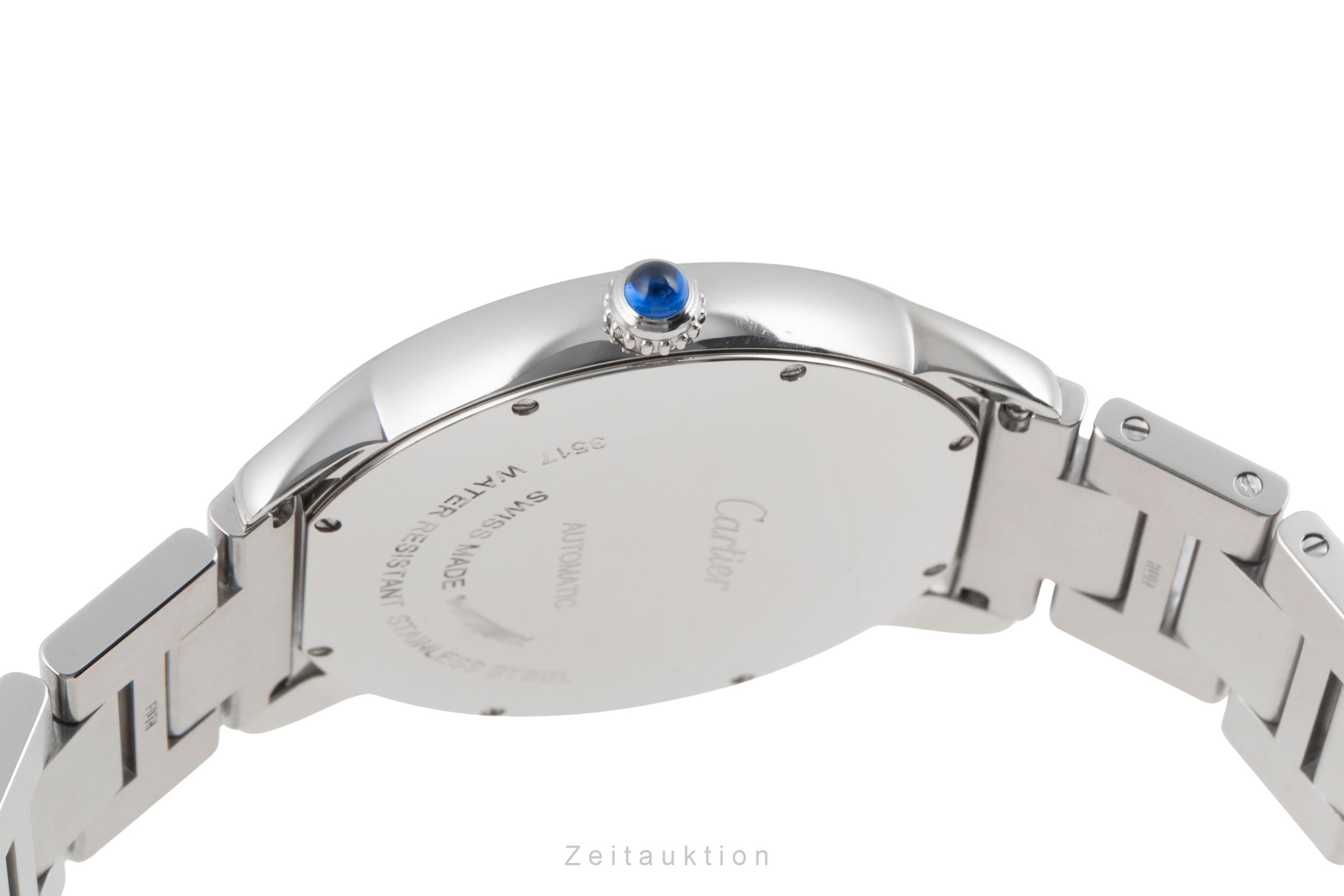 Cartier Ronde Solo acciaio automatismo orologio da uomo W6701011  [2506044]