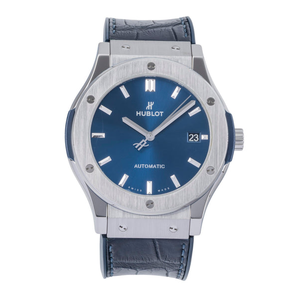 Hublot Classic Fusion titane  automatique montre pour hommes 511.NX.7170.LR LP: 8200EUR  [2506045]