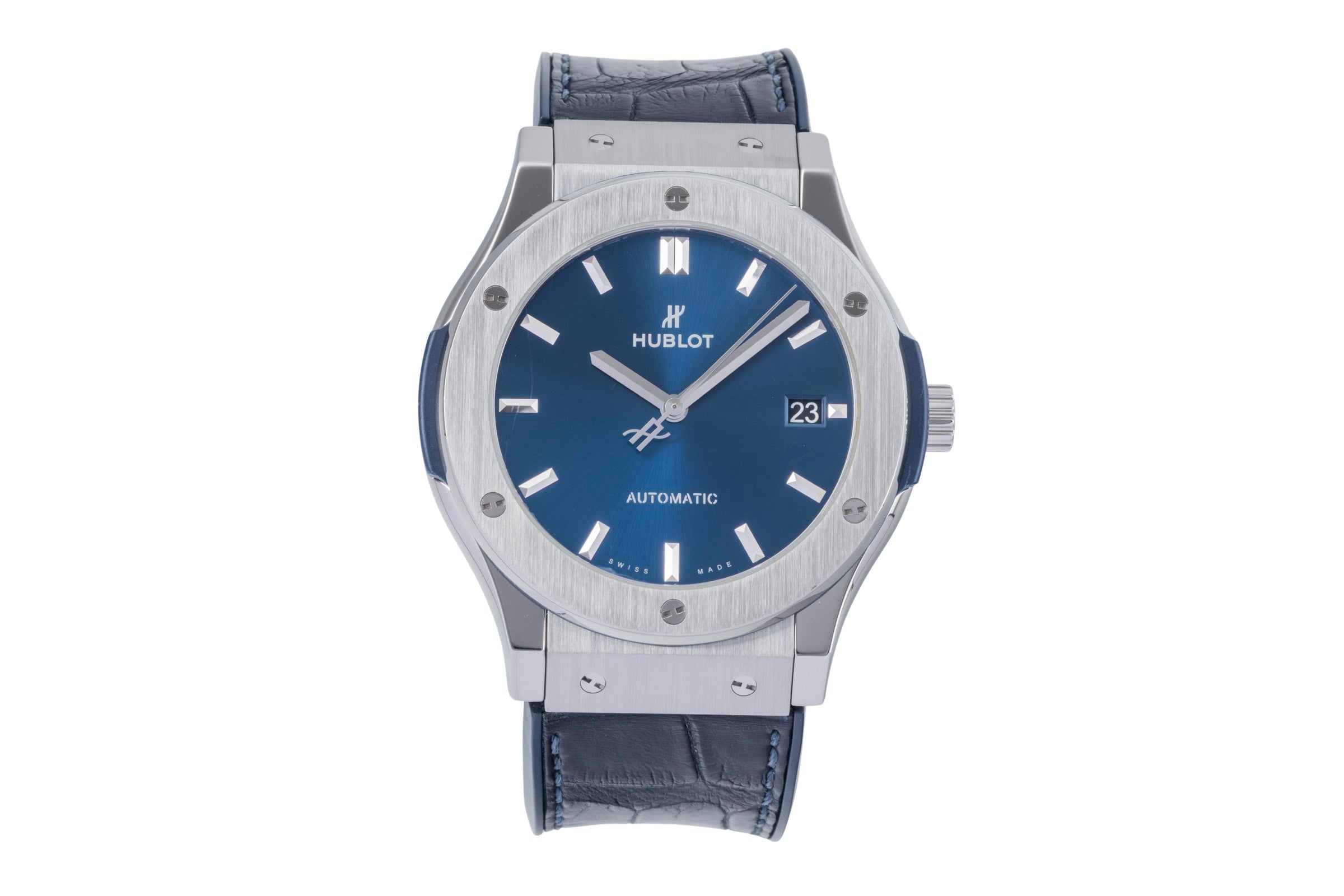 Hublot Classic Fusion titane  automatique montre pour hommes 511.NX.7170.LR LP: 8200EUR  [2506045]