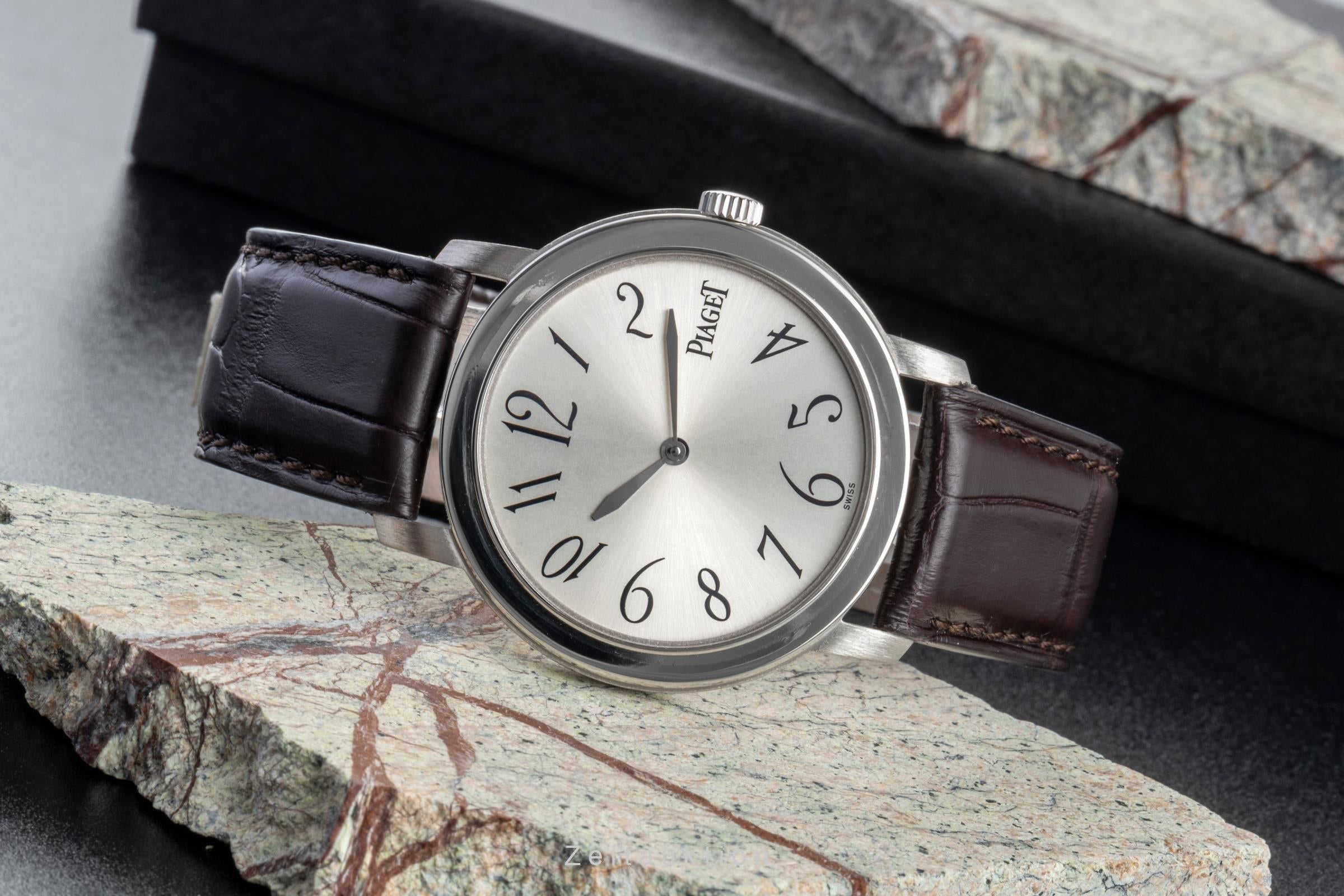 Piaget Altiplano 18 ct white gold quartz Kal. 690P Ref. 50920