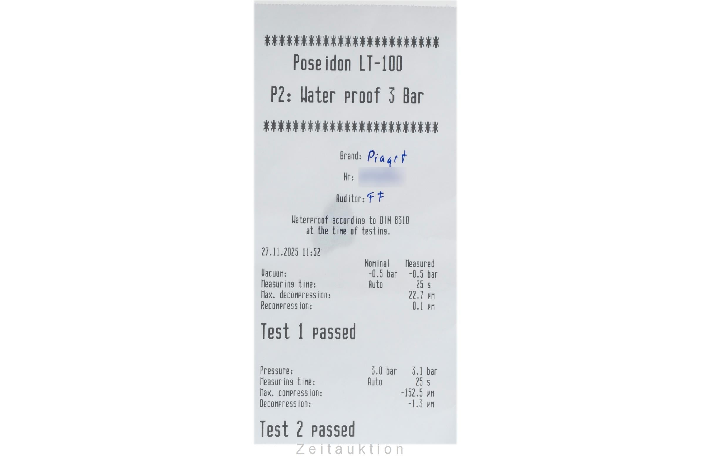 Piaget Altiplano or blanc 18 ct quartz montre pour hommes 50920  [2506047]