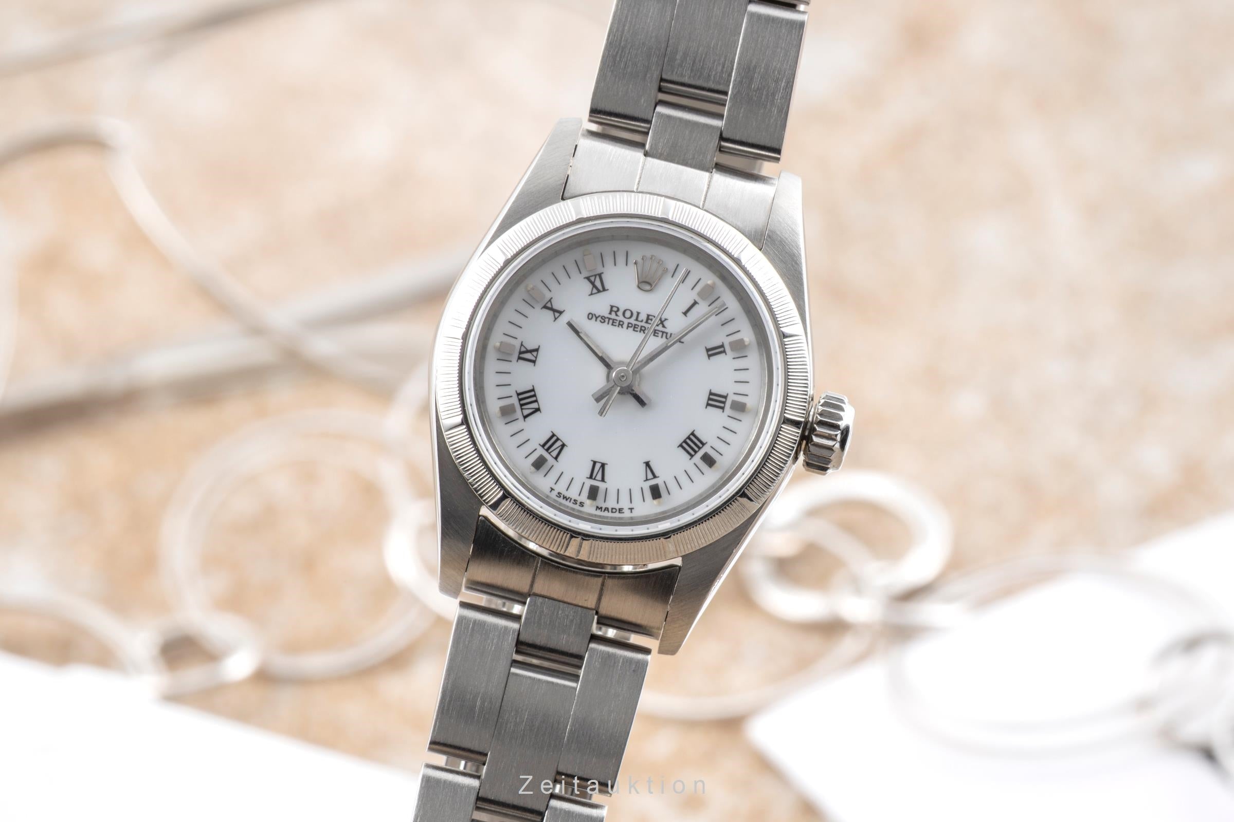 Rolex Oyster Perpetual acier automatique montre pour femmes 67230  [2506049]
