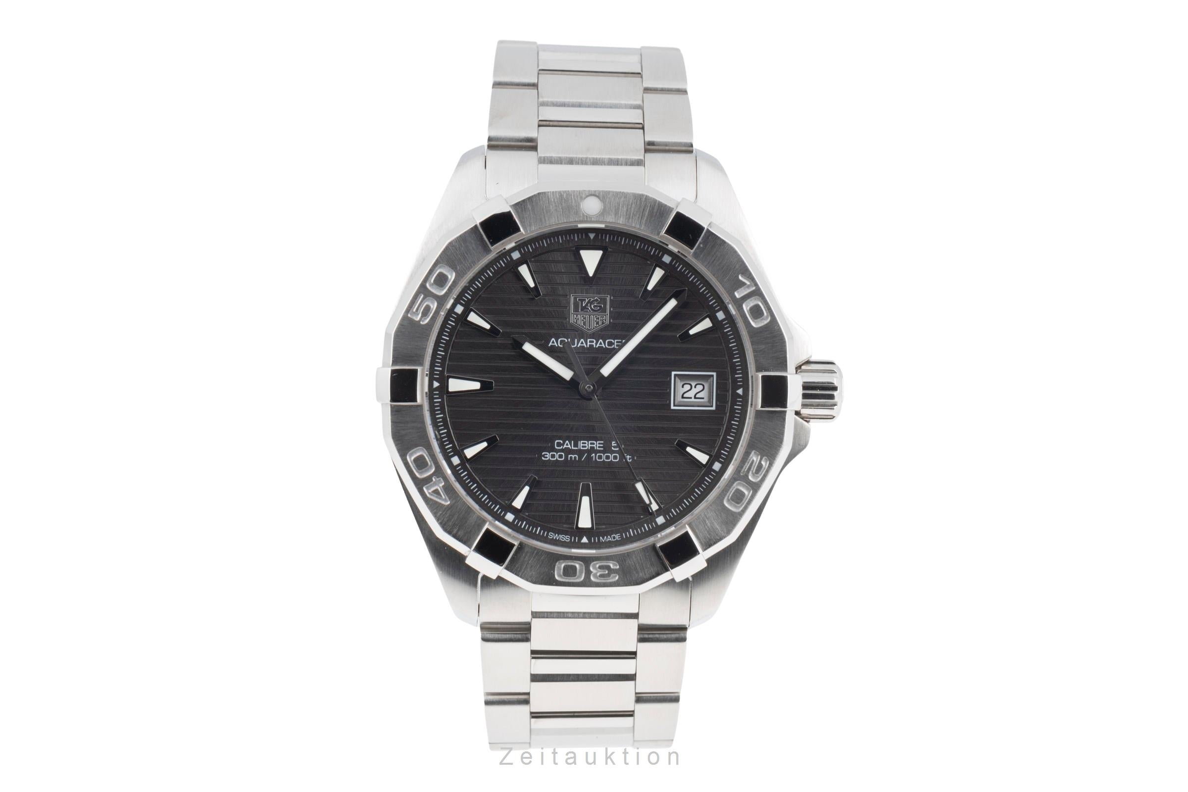 Tag Heuer Aquaracer acier automatique montre pour hommes WAY2113 LP: 3100EUR  [2506050]