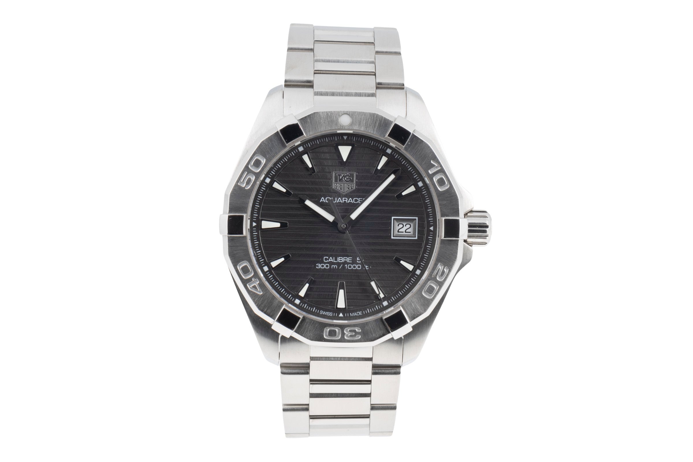 Tag Heuer Aquaracer 300M Automatik Stahl Herrenuhr Ref. WAY2113 VP: 3100 € [2506050]