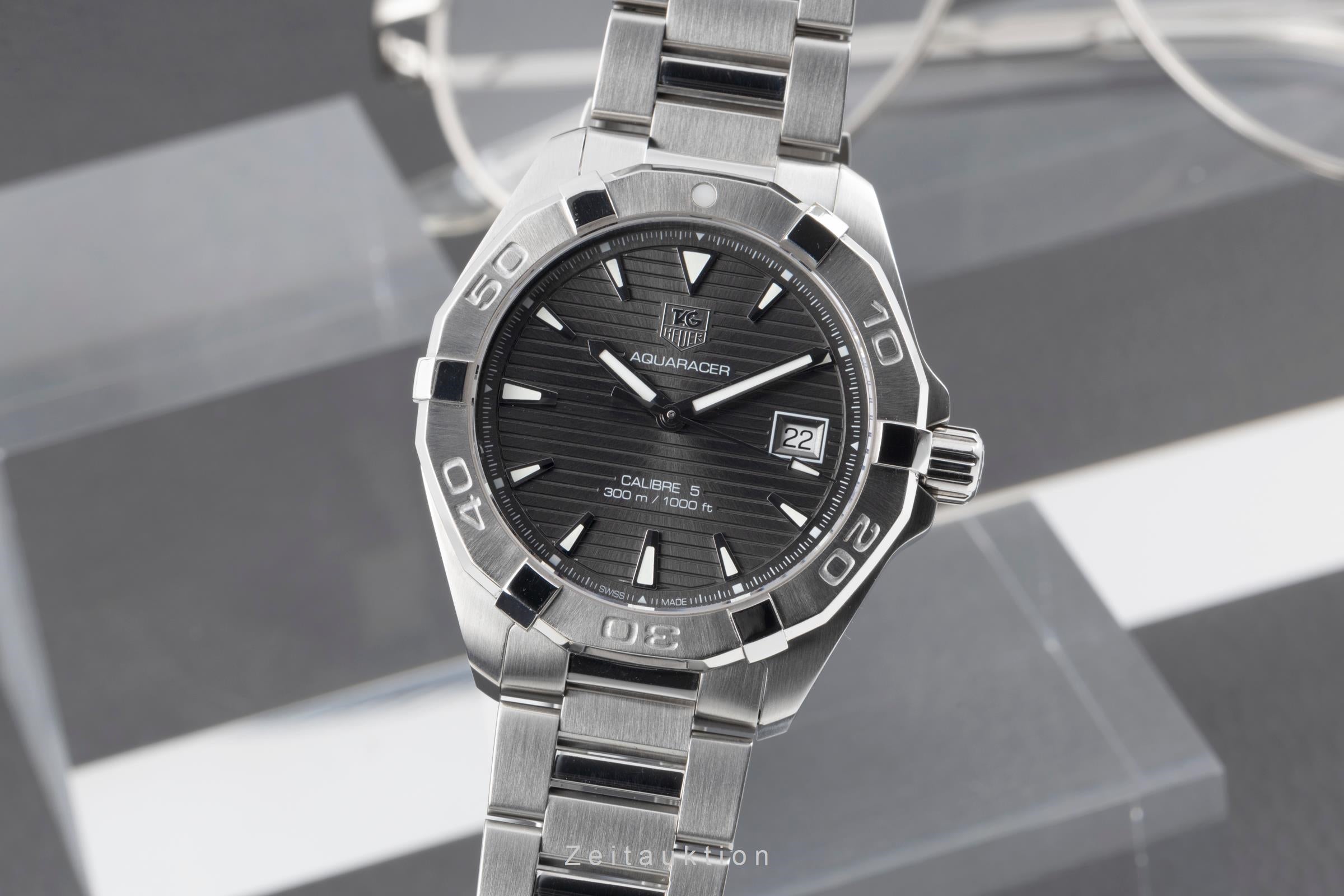 Tag Heuer Aquaracer 300M Automatik Stahl Herrenuhr Ref. WAY2113 VP: 3100 € [2506050]