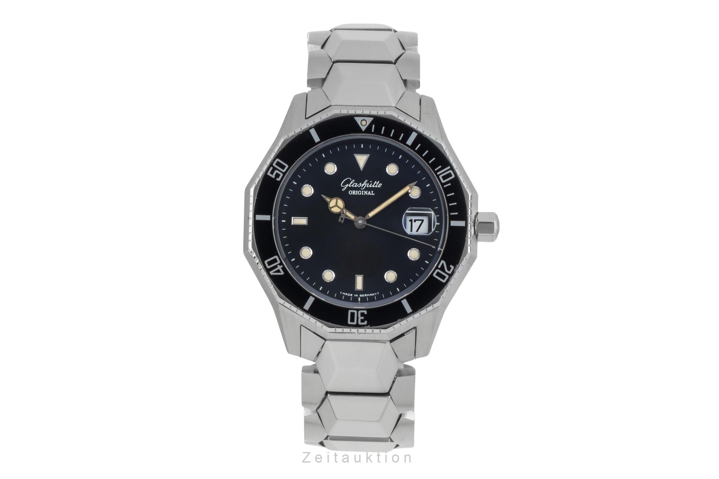 Glashütte Sport steel automatic men's watch 10-33-40-81-04	 LP: 11100EUR  [2506057]