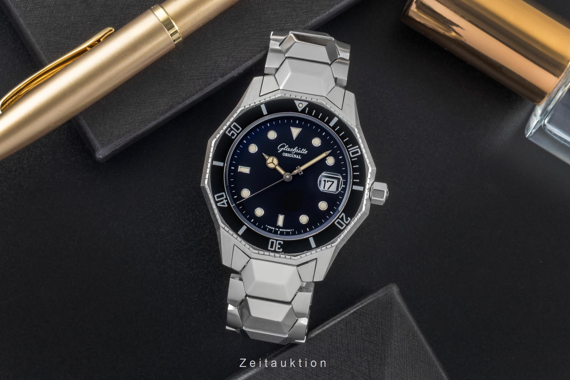 Glashütte Sport steel automatic men's watch 10-33-40-81-04	 LP: 11100EUR  [2506057]