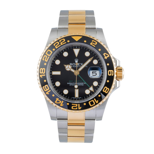 Rolex GMT-Master II acier / or  automatique montre pour hommes 116713LN  [2506058]