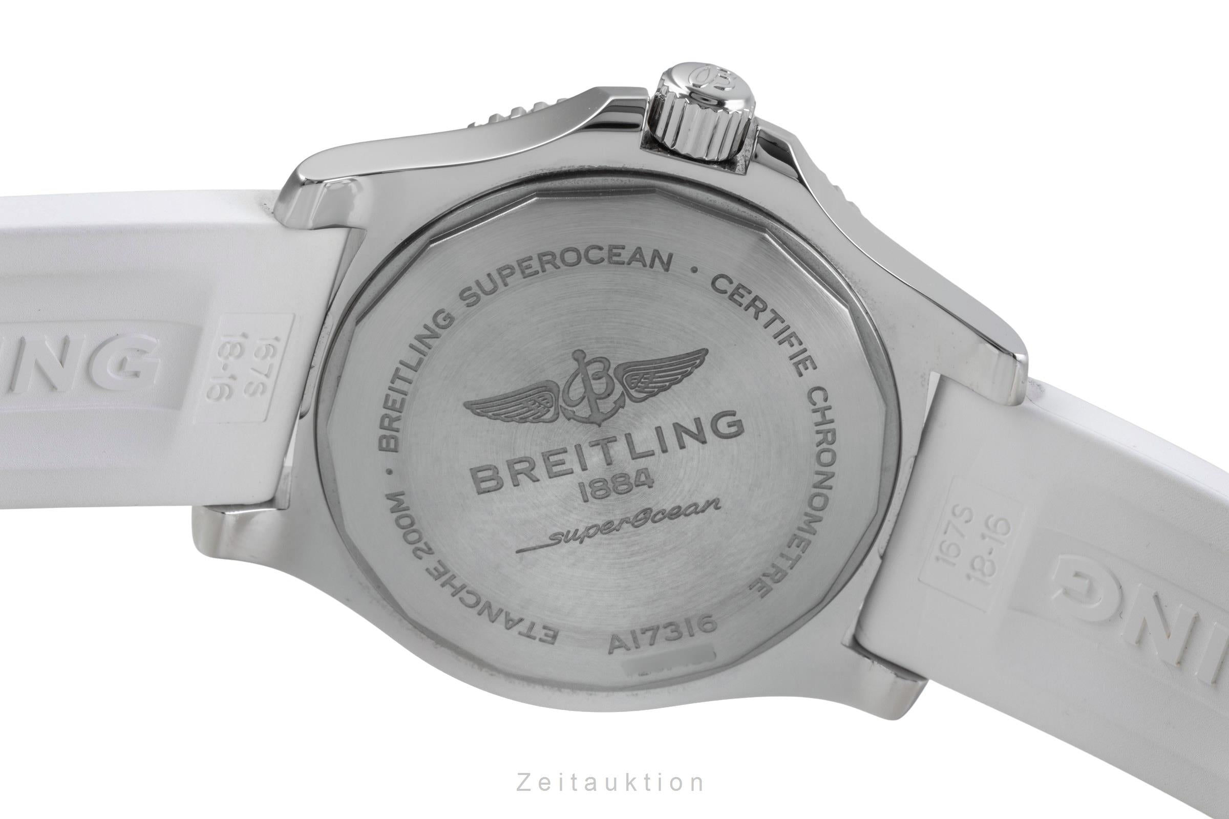 Breitling Superocean steel automatic women's watch A17316  [2506059]
