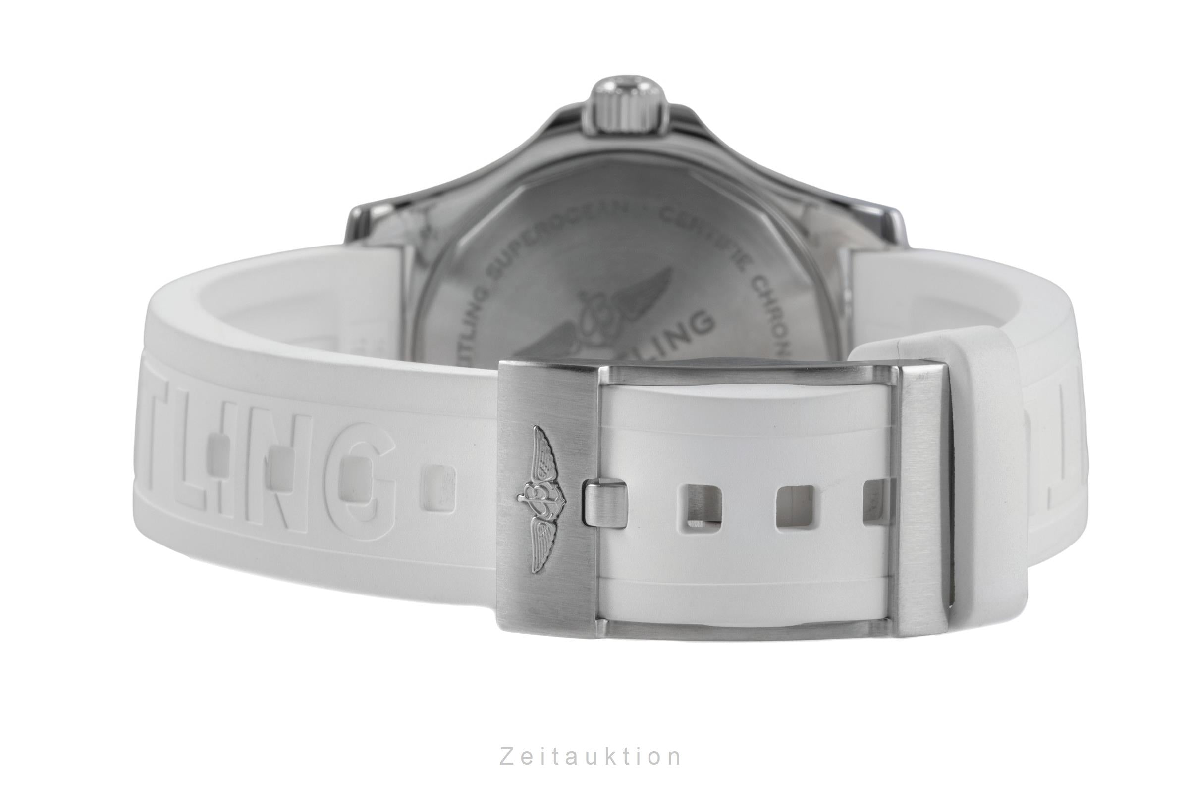 Breitling Superocean steel automatic women's watch A17316  [2506059]