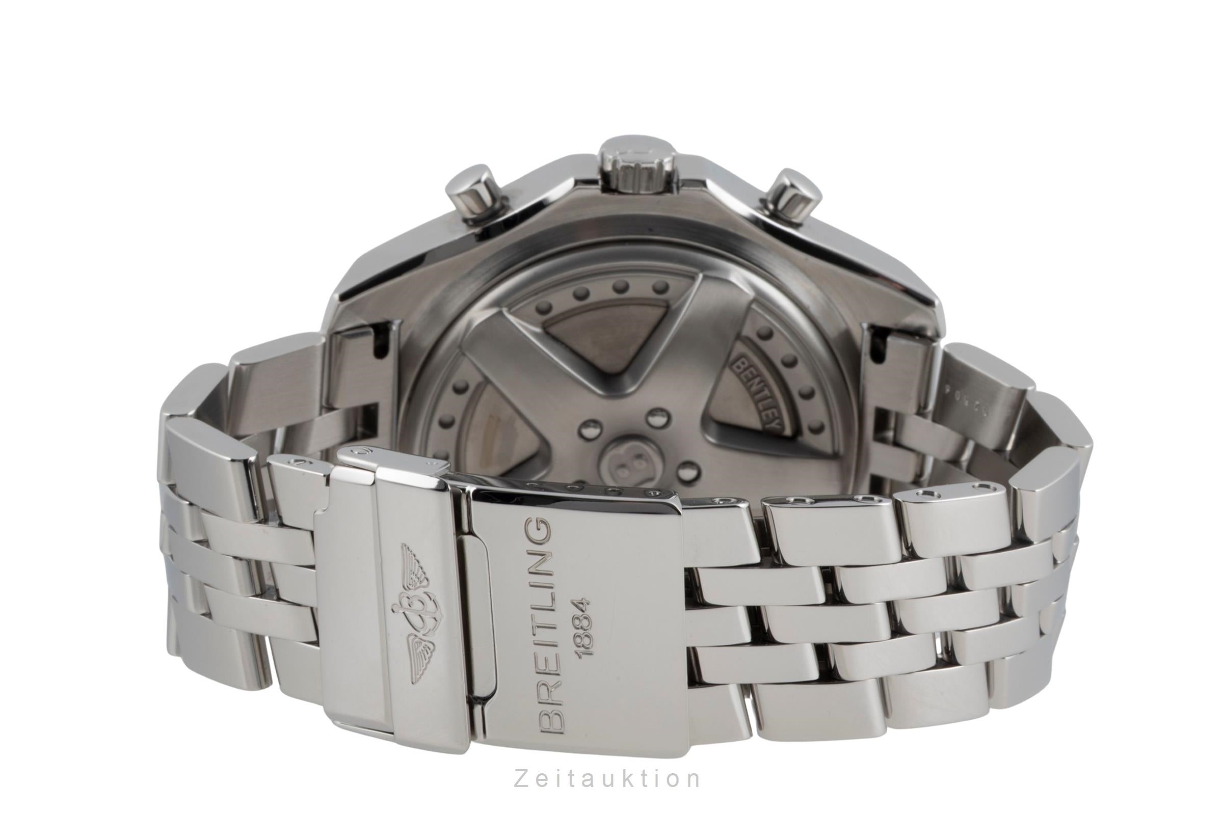 Breitling Bentley 6.75 chronograph steel automatic men's watch A44362  [2506061]