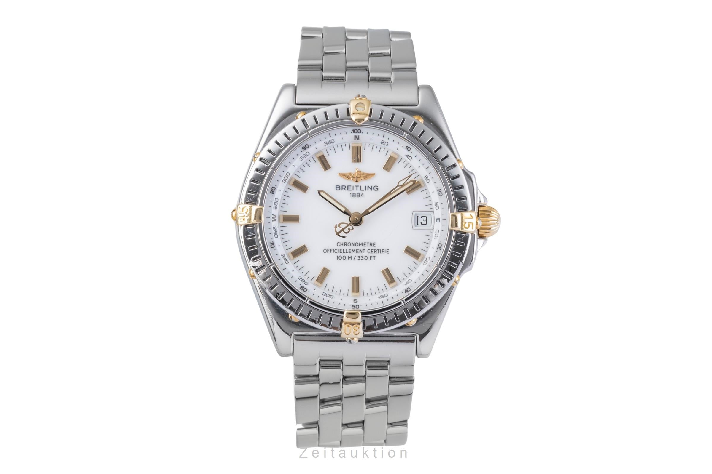 Breitling Wings acier / or  automatique montre pour hommes B10350  [2506062]