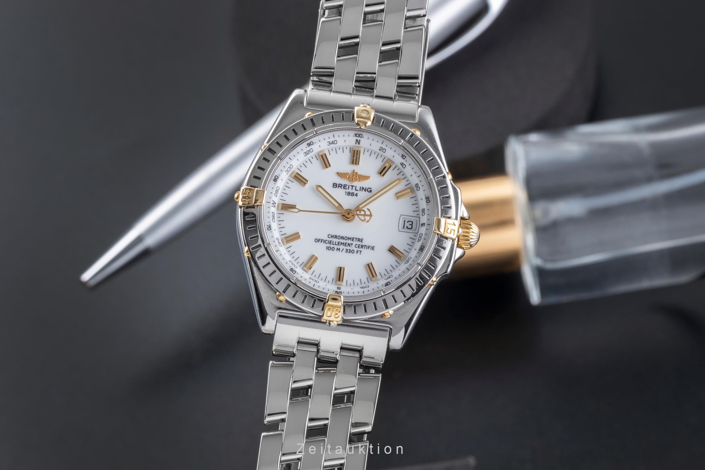 Breitling Wings acier / or  automatique montre pour hommes B10350  [2506062]