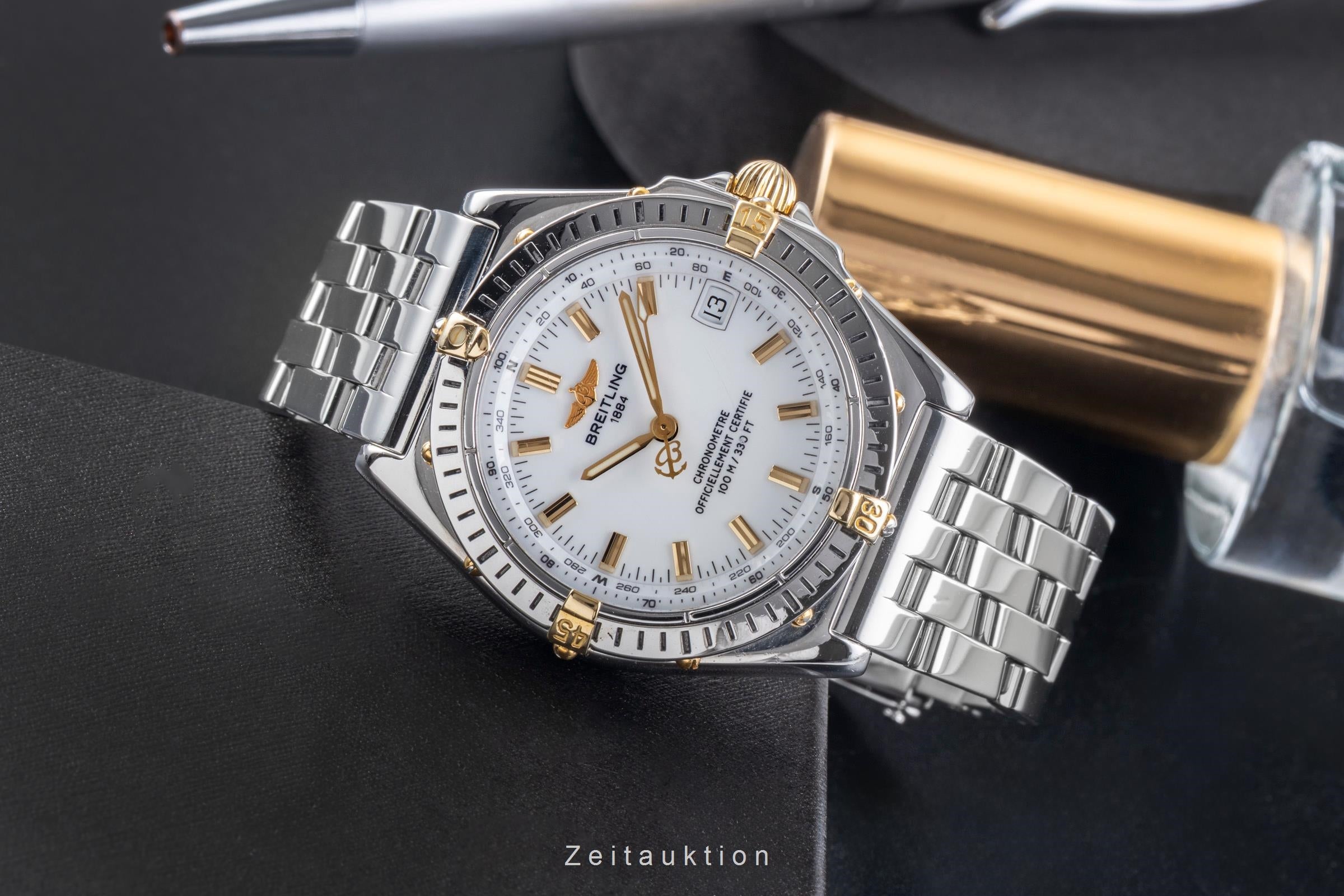 Breitling Wings acier / or  automatique montre pour hommes B10350  [2506062]