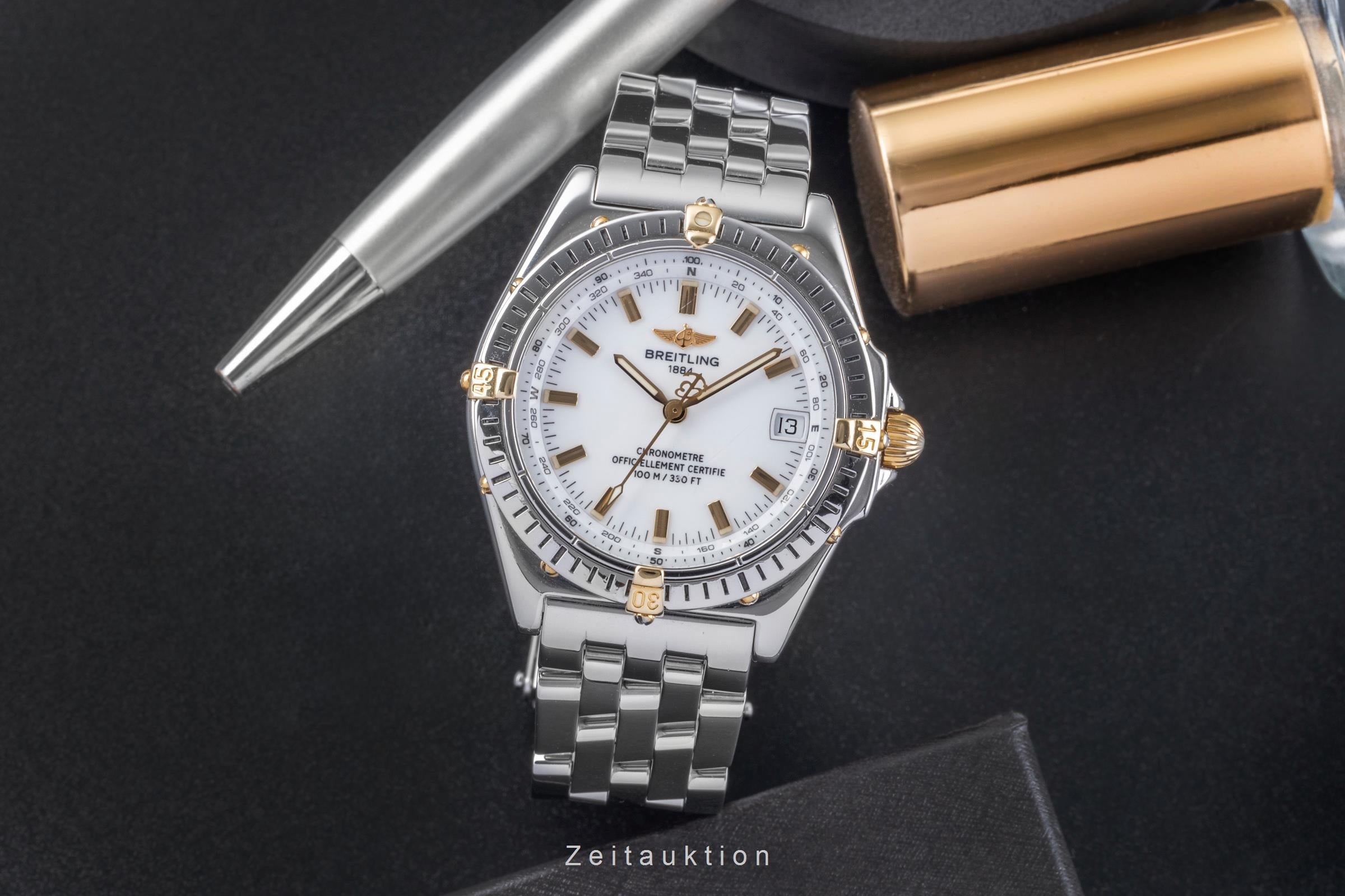 Breitling Wings acier / or  automatique montre pour hommes B10350  [2506062]